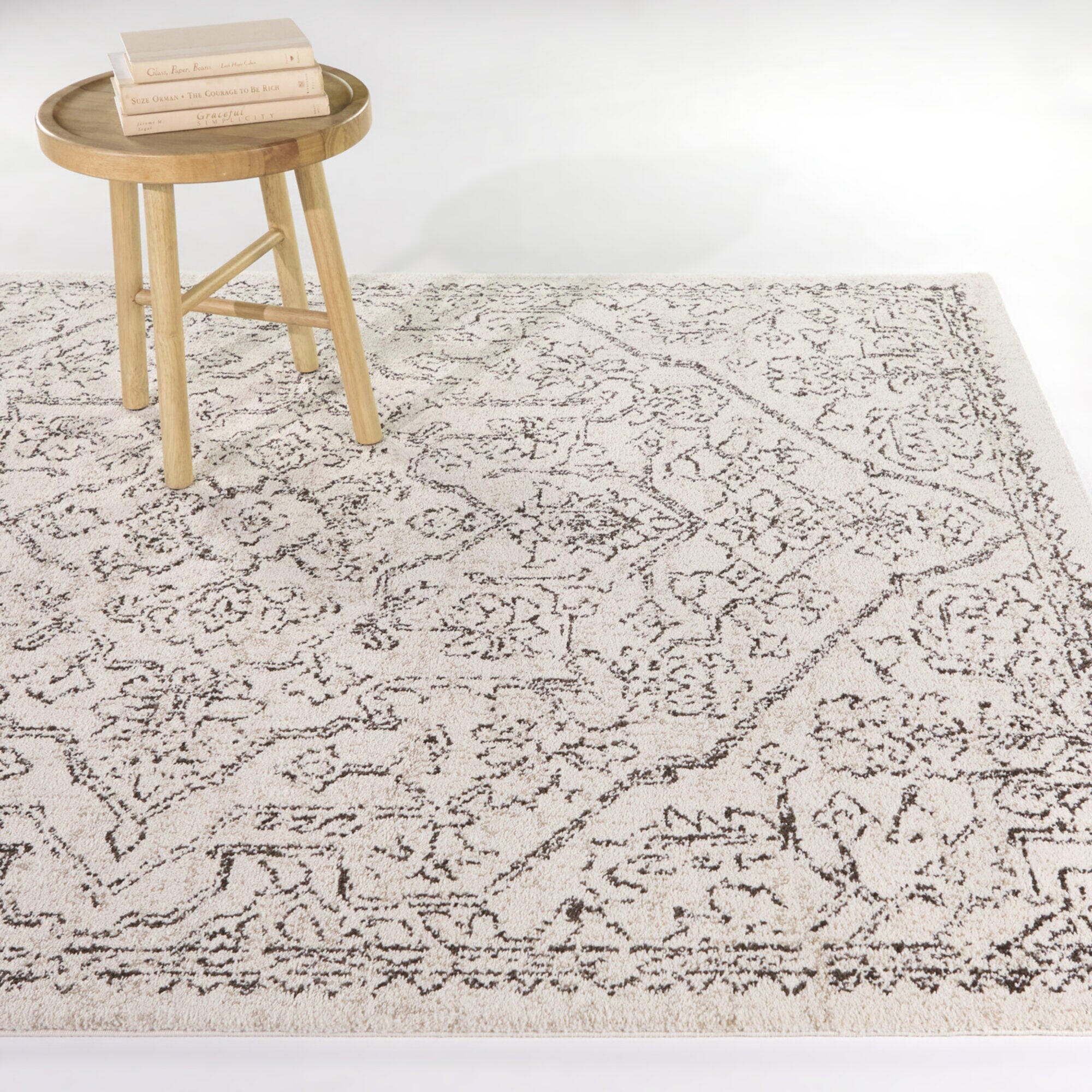 Balta Rugs Aleksis 7' 10" x 10' Area Rug, Cream, rollover