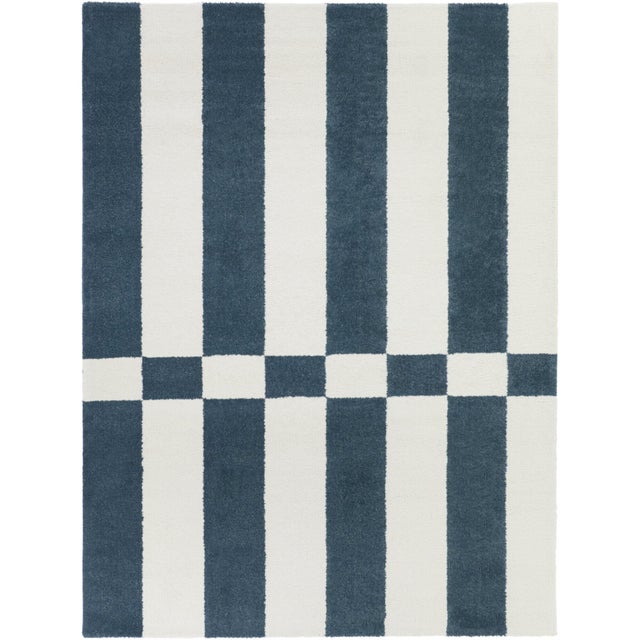 Balta Rugs Alessandro 5' 3" x 7' Area Rug, Blue/Cream