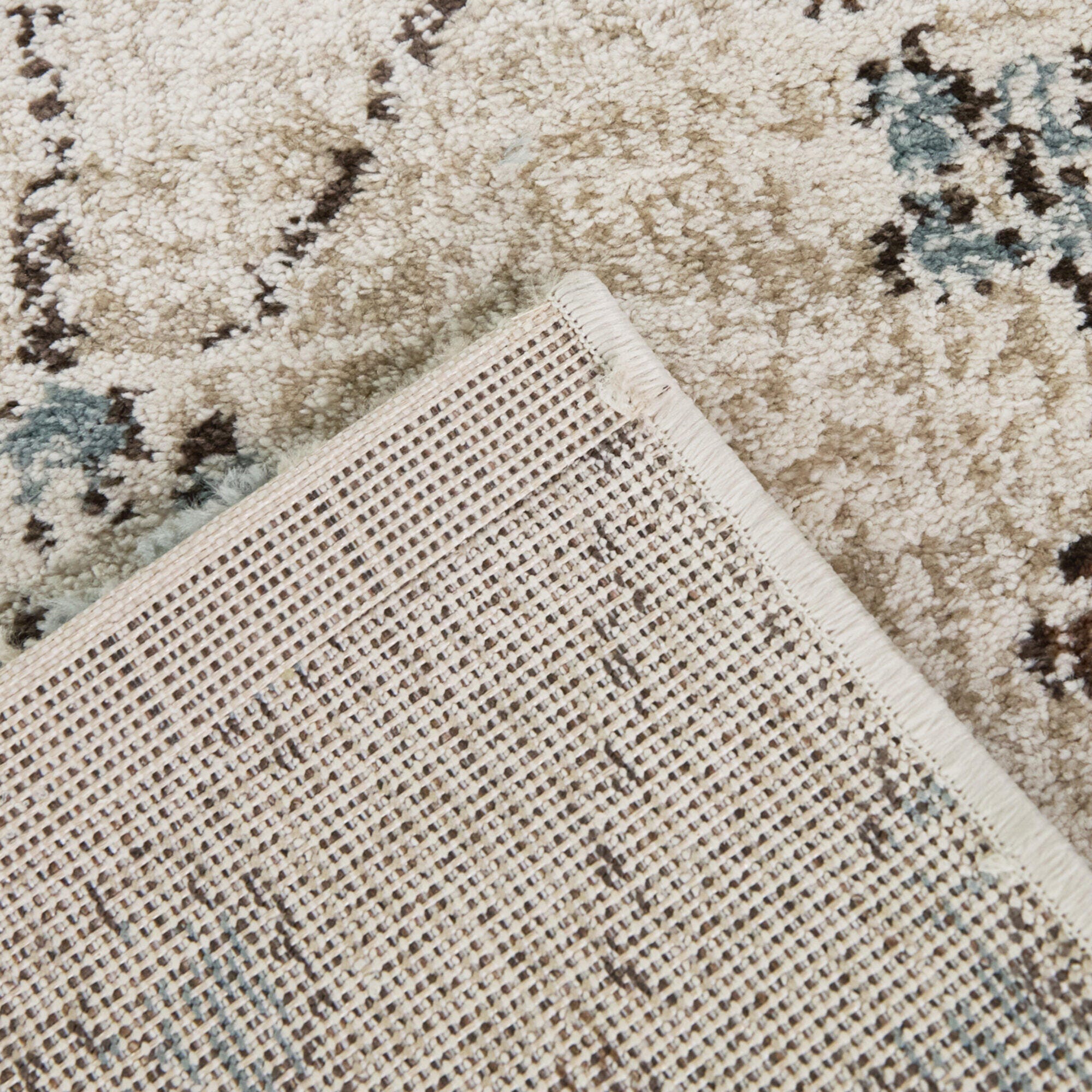 Balta Rugs Alvi 5' 3" x 7' Area Rug, Cream, large