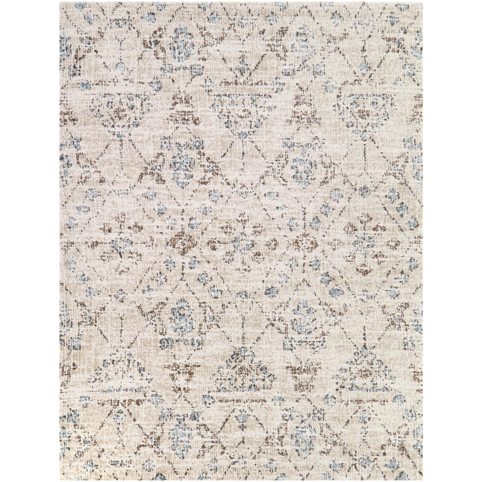 Balta Rugs Alvi 7' 10" x 10' Area Rug, Cream, large