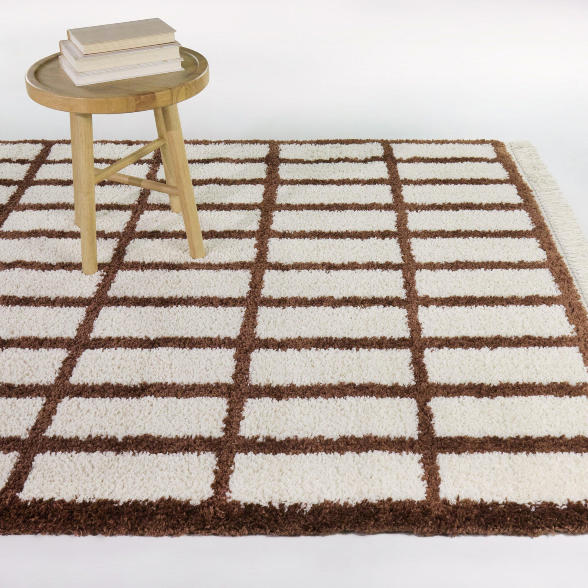 Balta Rugs Androla 5' 3" x 7' Area Rug, Brown, rollover