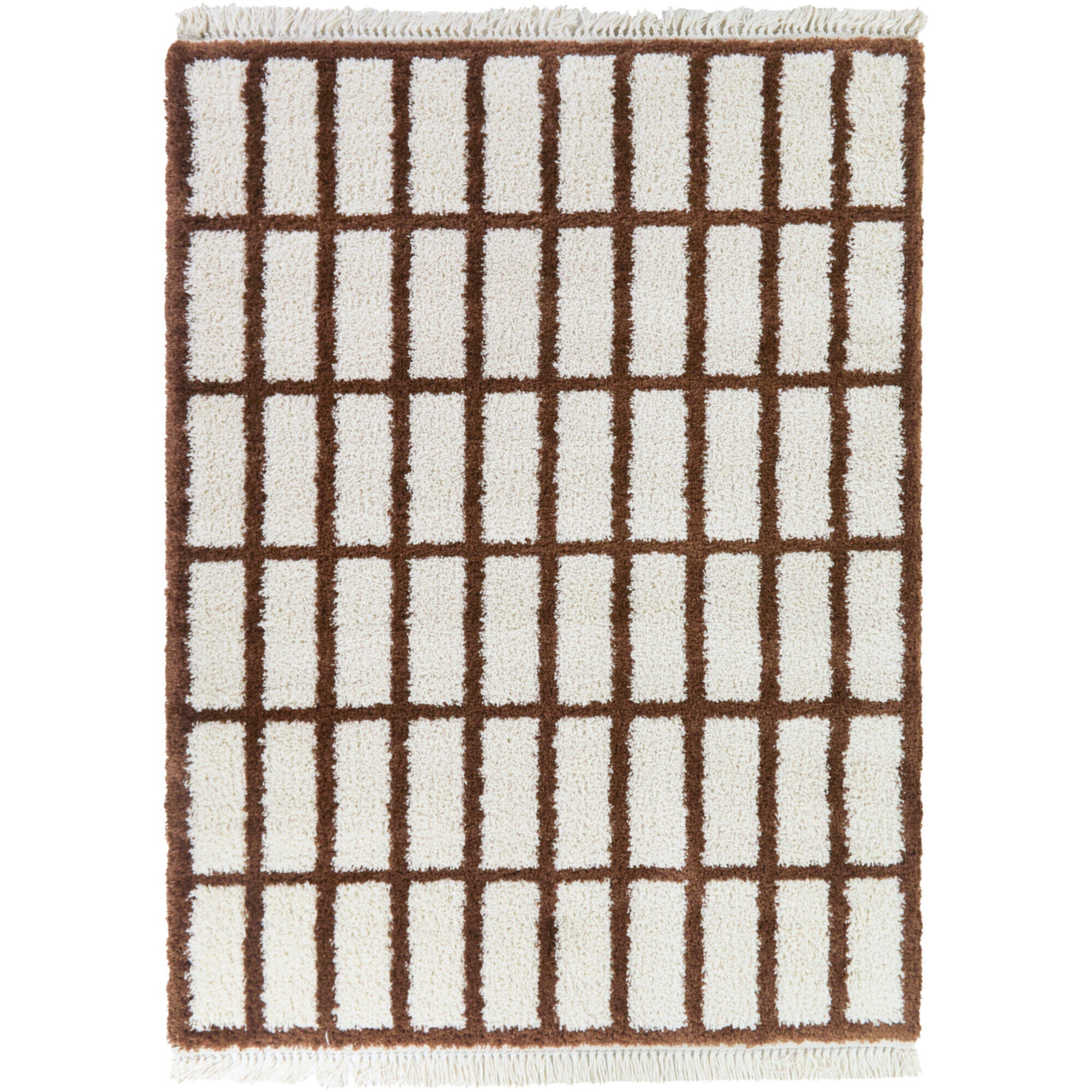 Balta Rugs Androla 5' 3" x 7' Area Rug, Brown, large