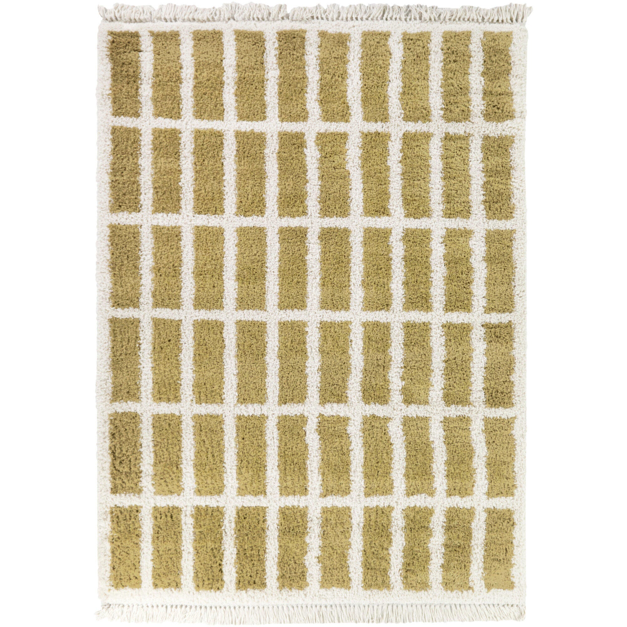 Balta Rugs Androla 5' 3" x 7' Area Rug, Yellow, large