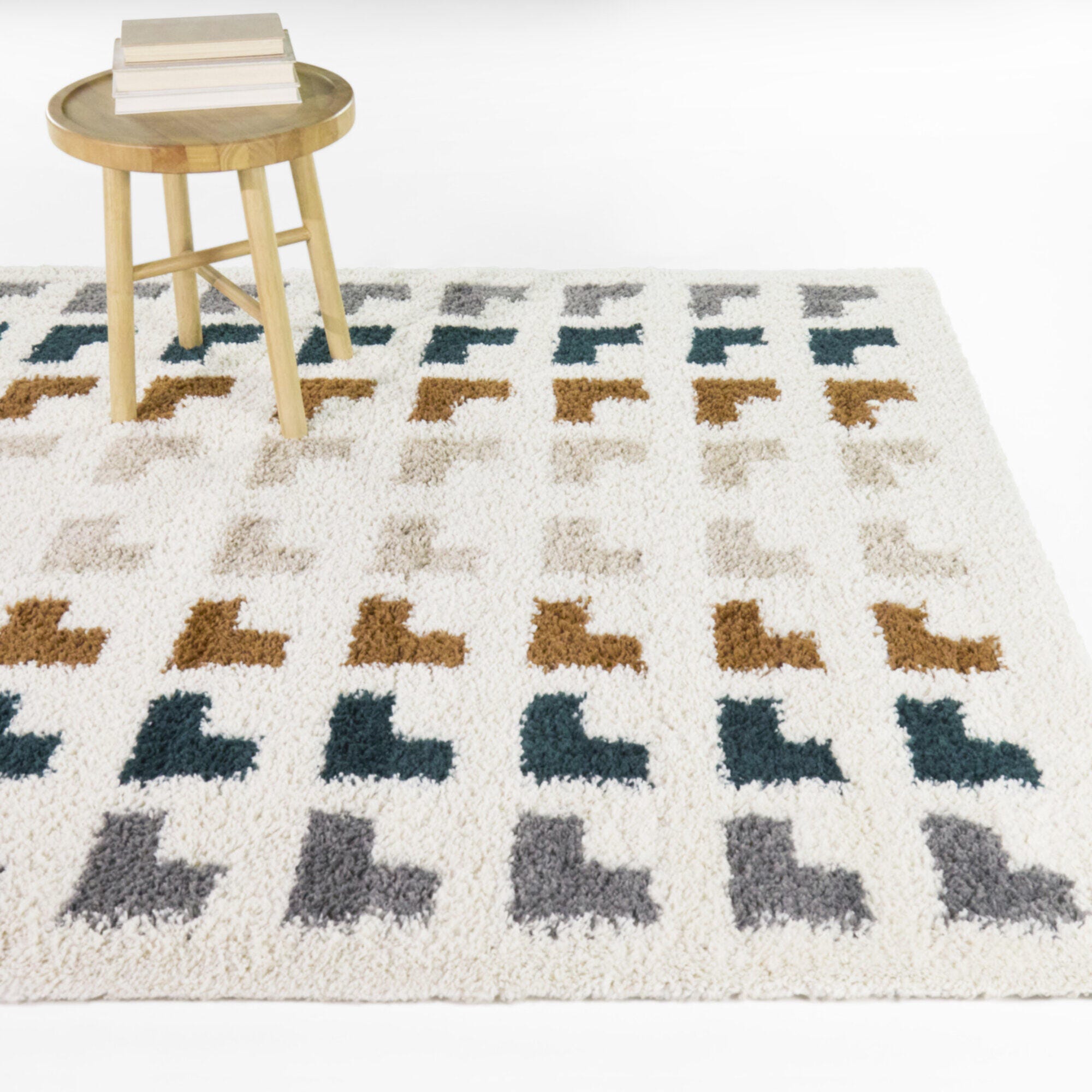 Balta Rugs Asahel 5' 3" x 7' Area Rug, Multi, rollover