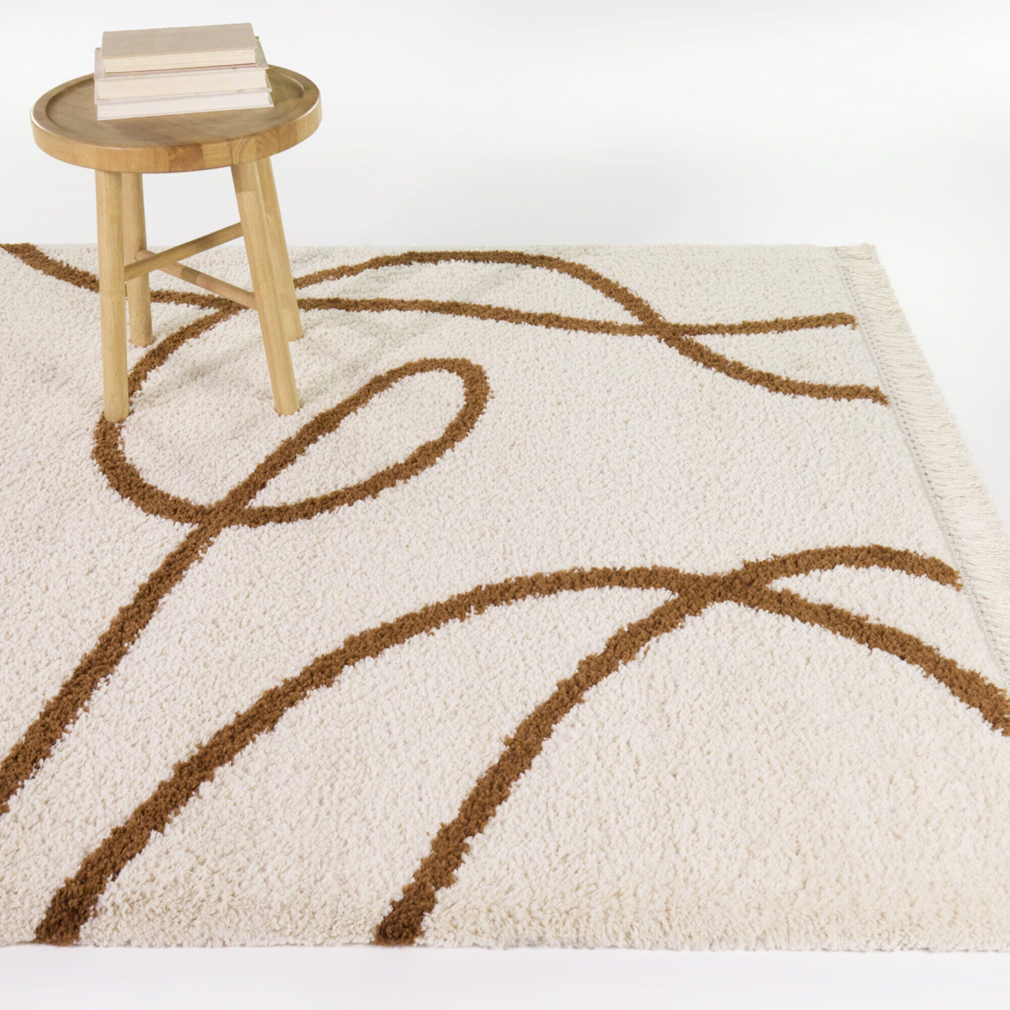 Balta Rugs Astaire 5' 3" x 7' Area Rug, Rust/Ivory, rollover