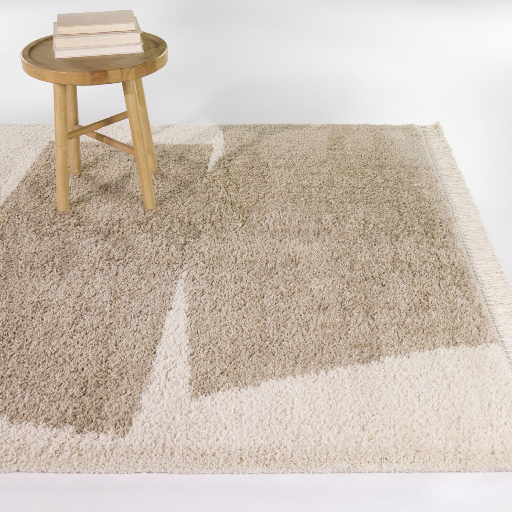 Balta Rugs Atherstone 5' 3" x 7' Area Rug, Beige, rollover
