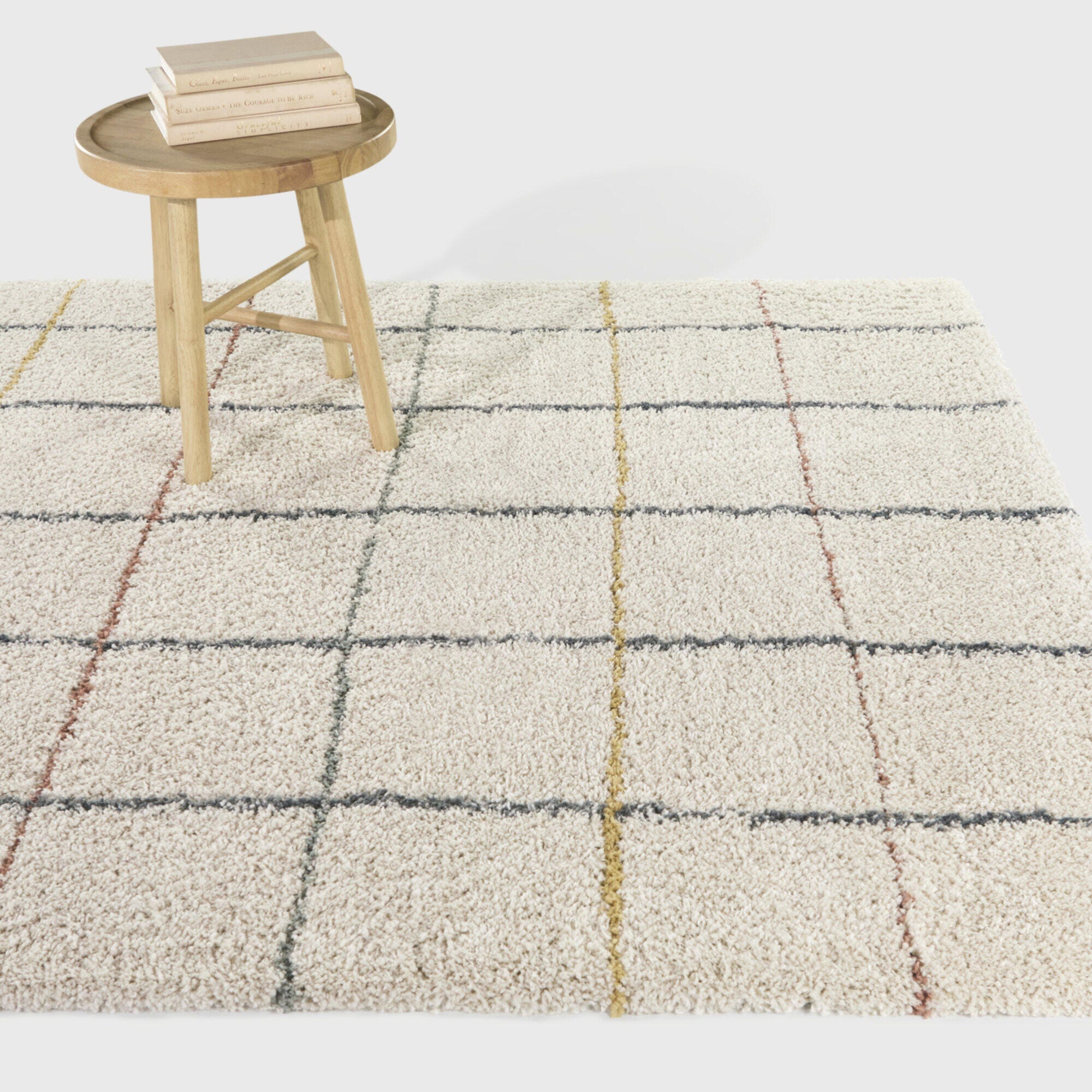 Balta Rugs Bachri 5' 3" x 7' Area Rug, Cream, rollover