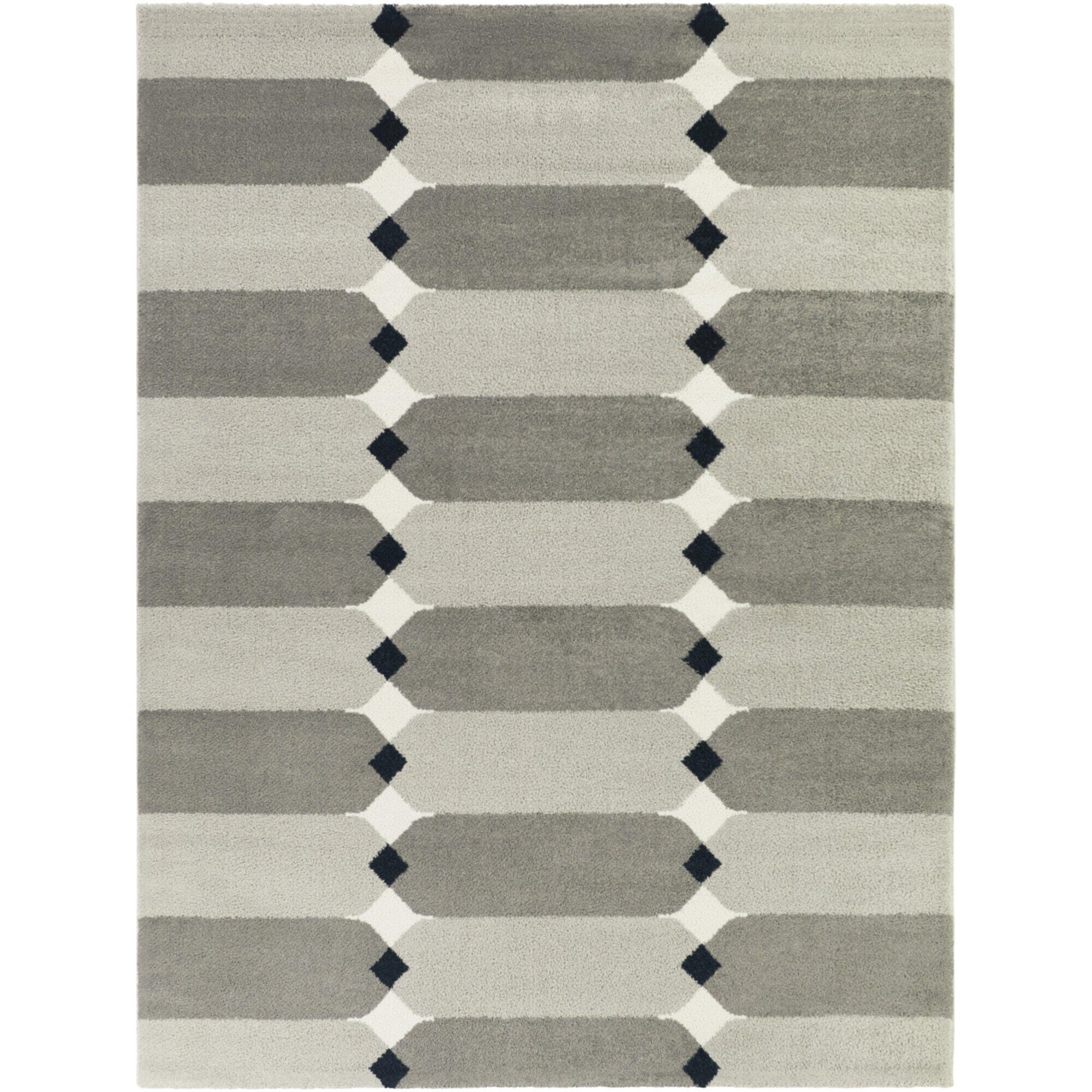 Balta Rugs Barlow 7' 10" x 10' Area Rug, Dark Gray/Light Gray, large