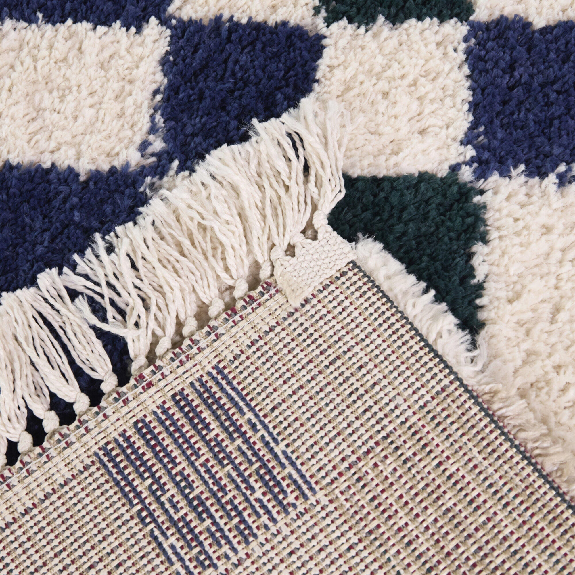 Balta Rugs Barnabe 7' 10" x 10' Area Rug, Navy/Orange, large