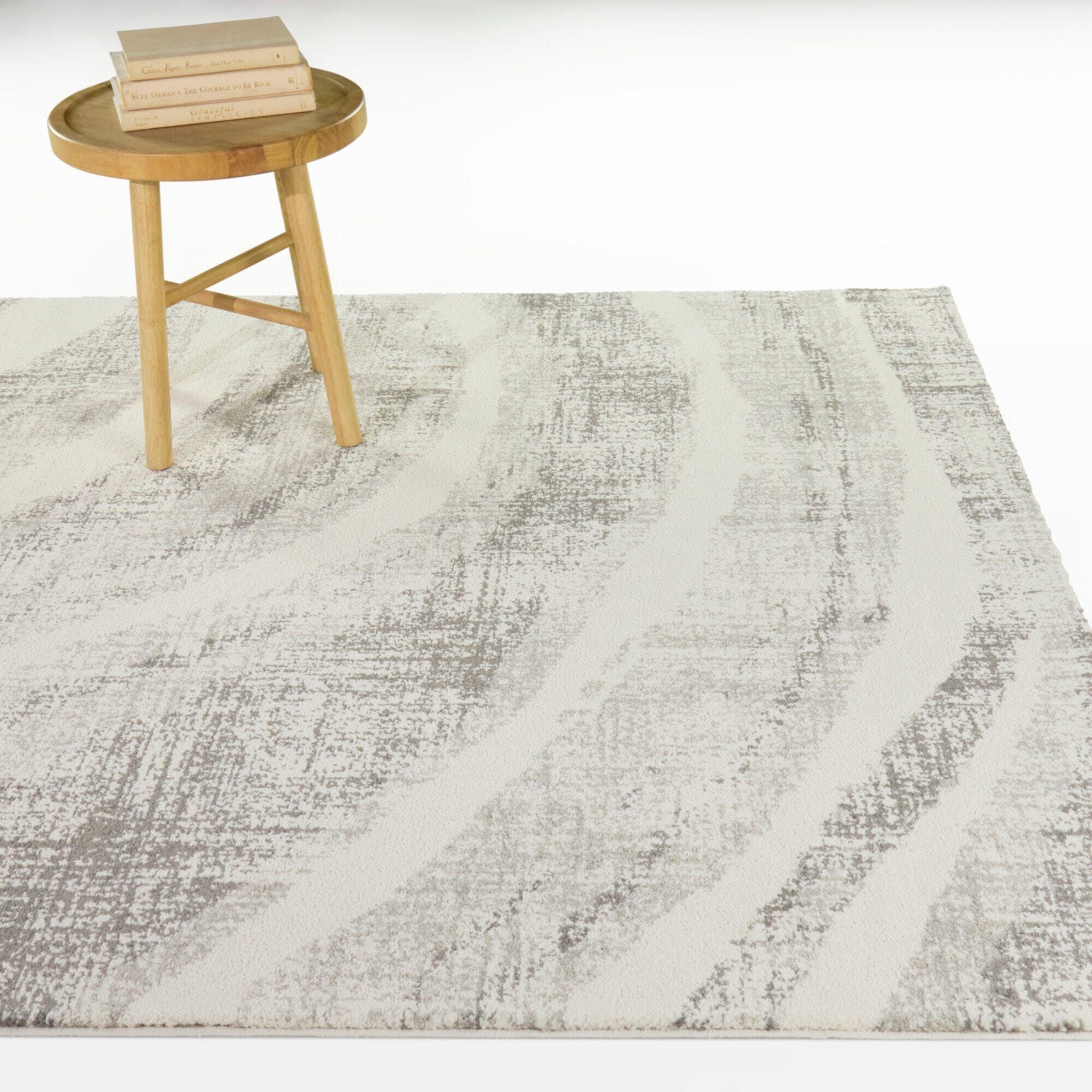 Balta Rugs Barthe 7' 10" x 10' Area Rug, Gray/Cream, rollover