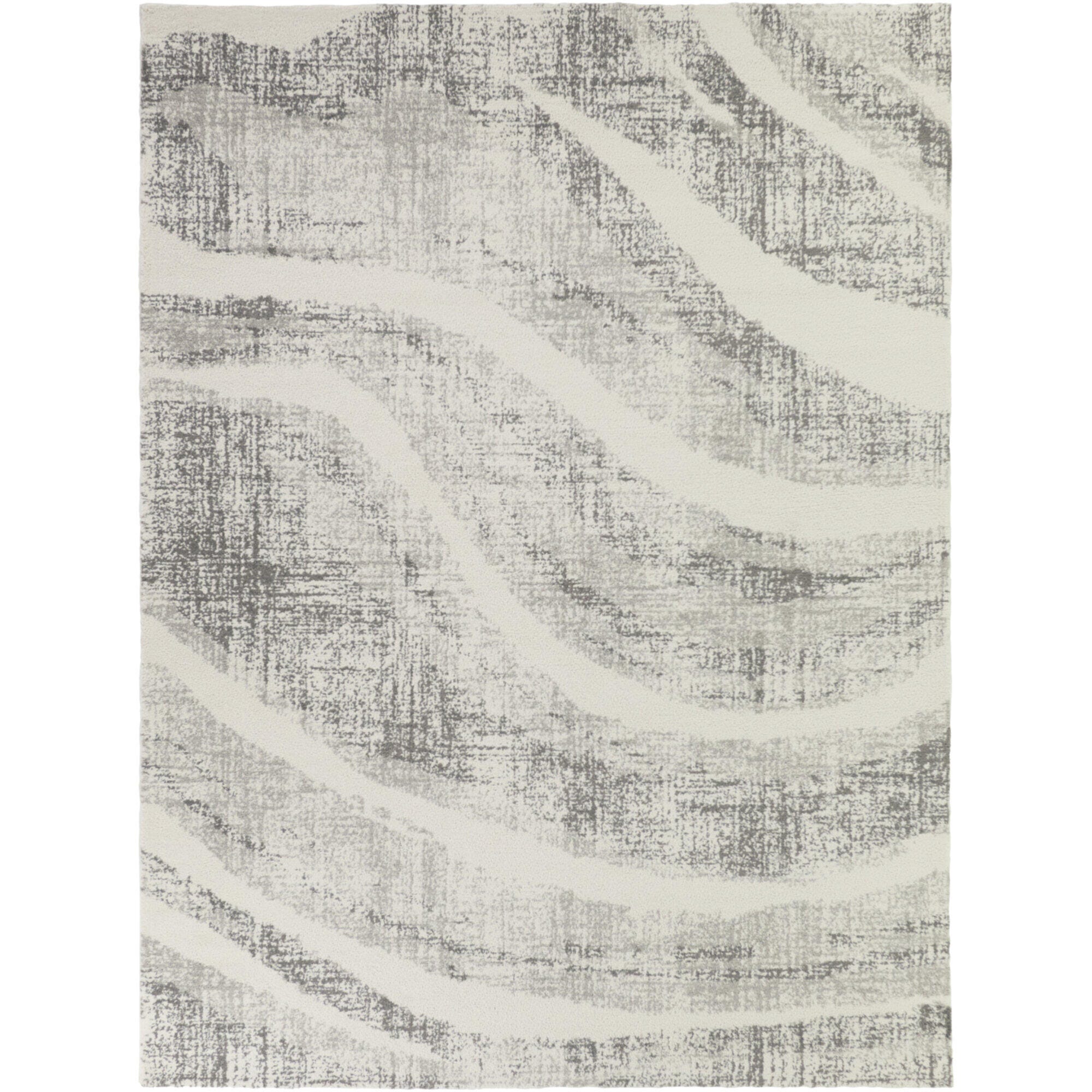 Balta Rugs Barthe 7' 10" x 10' Area Rug, Gray/Cream, large