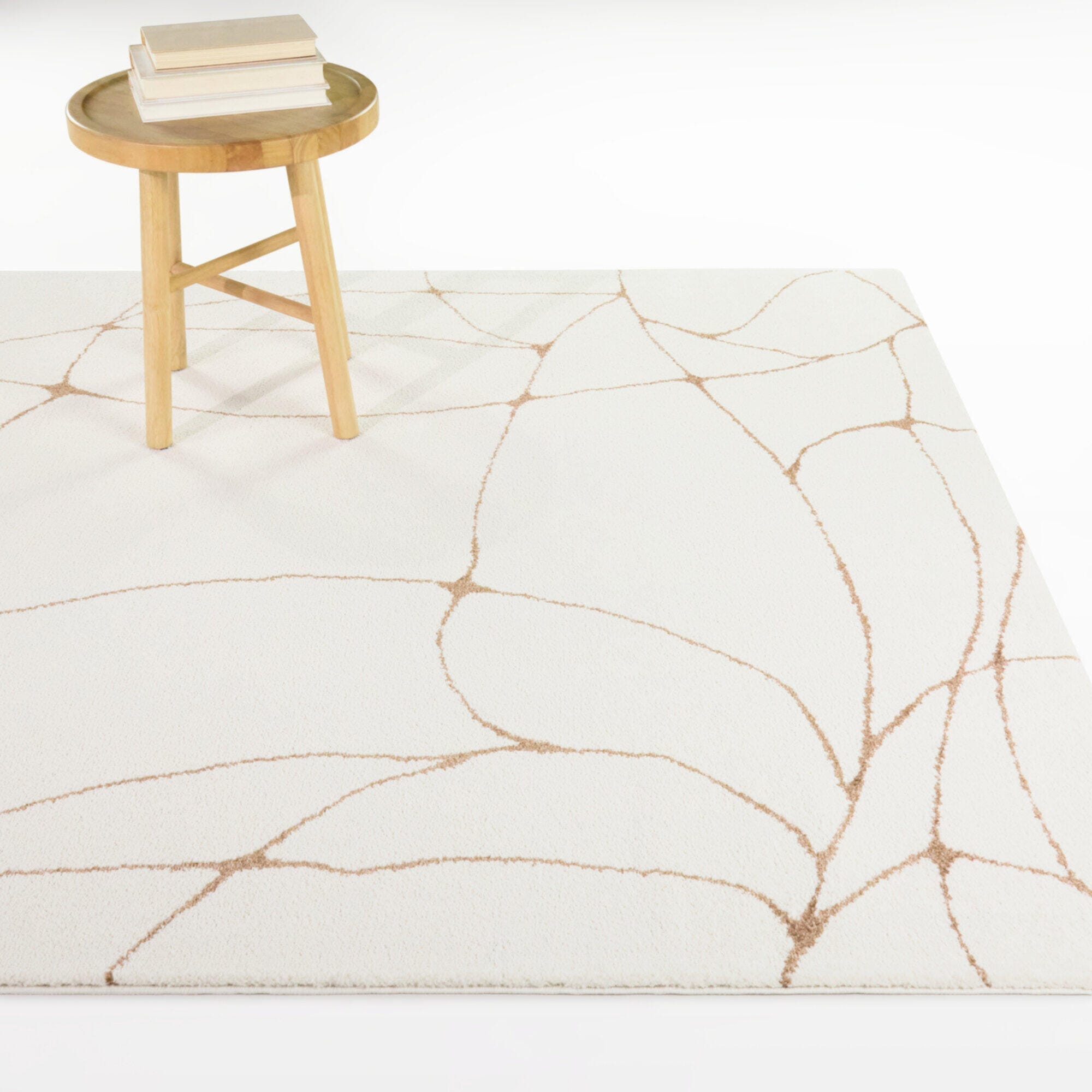 Balta Rugs Bathanti 5' 3" x 7' Area Rug, Cream/Beige, rollover