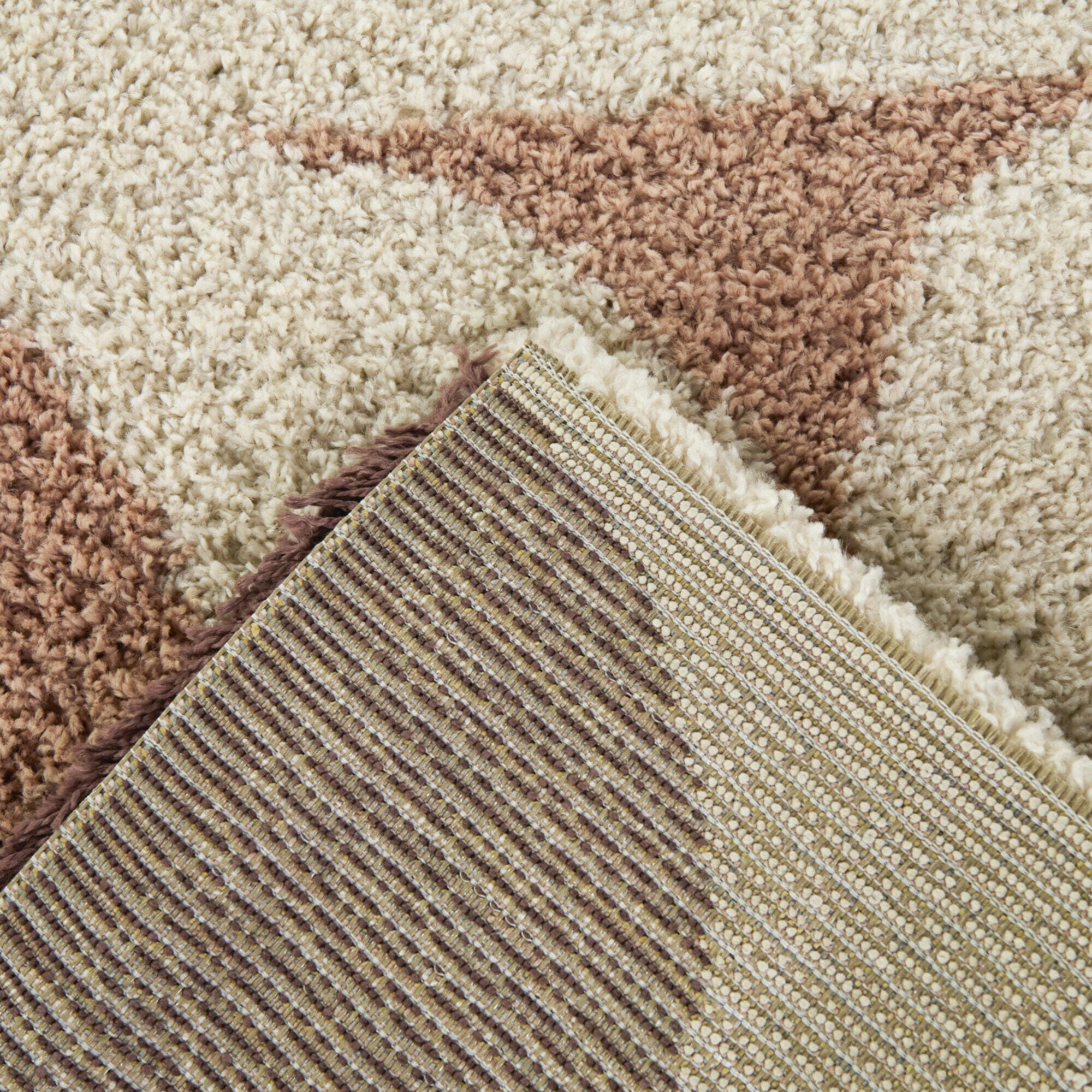 Balta Rugs Bellanca 7' 10" x 10' Area Rug, Brown/Pink, large