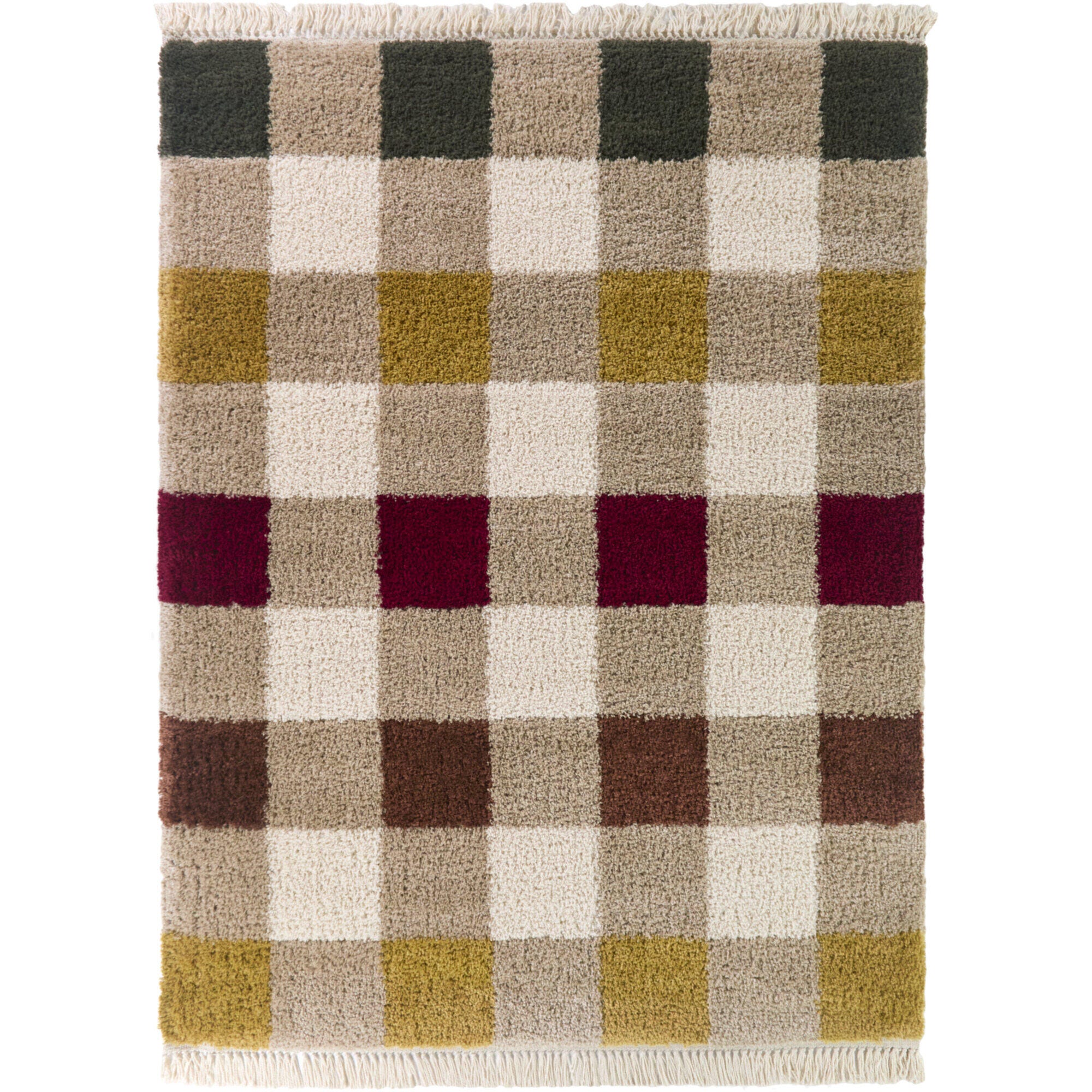 Balta Rugs Bonnie 5' 3" x 7' Area Rug, Red/Yellow, large
