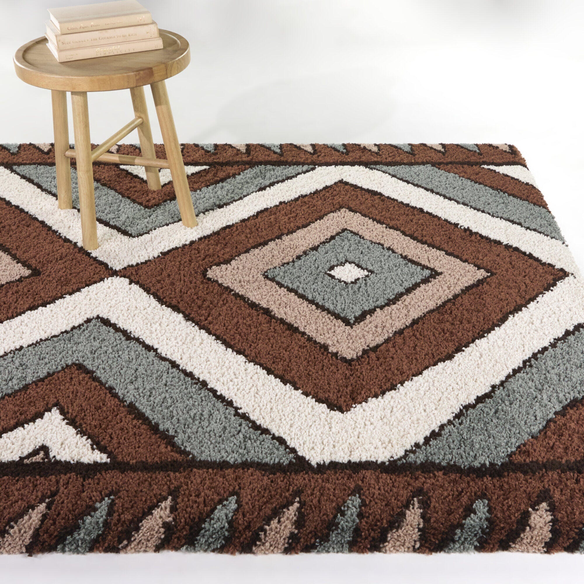 Balta Rugs Brock 7' 10" x 10' Area Rug, Brown, rollover