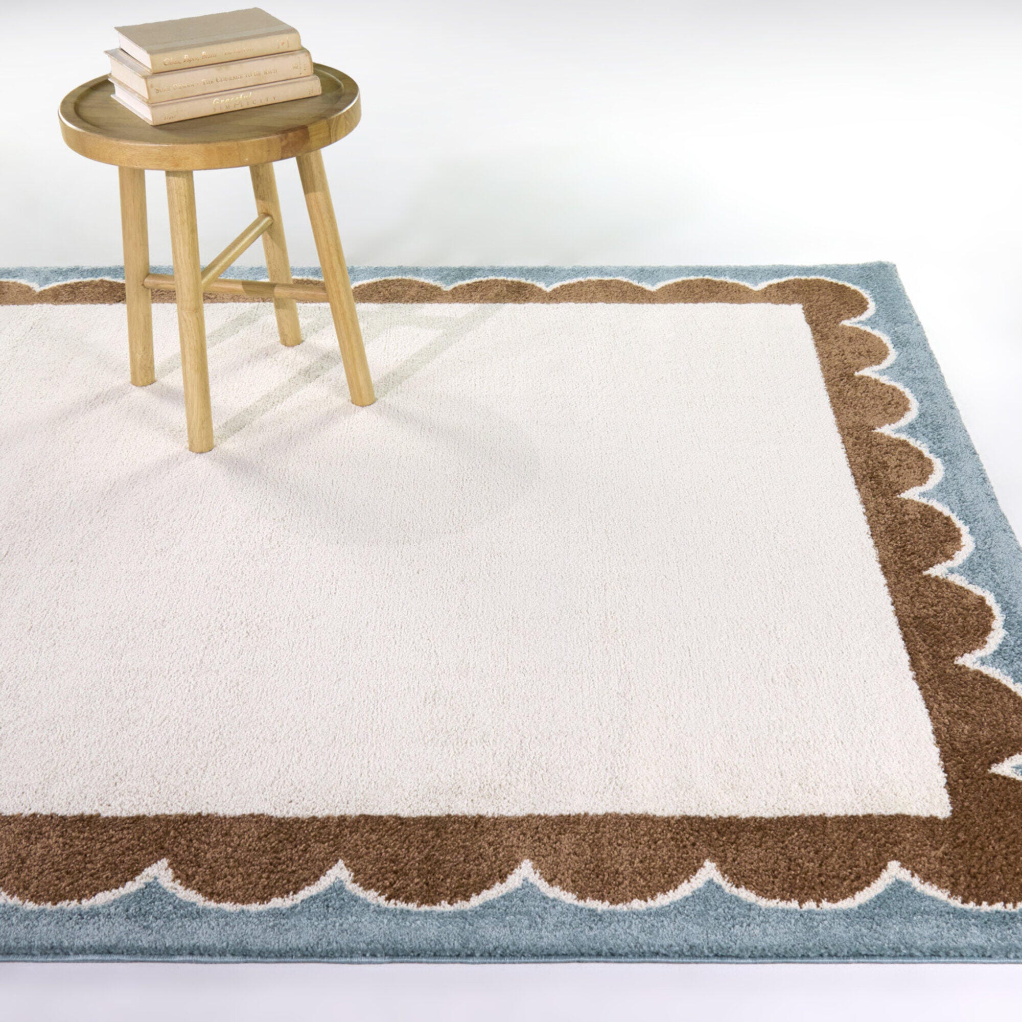 Balta Rugs Caldeira 7' 10" x 10' Area Rug, Beige/Rust/Blue, rollover