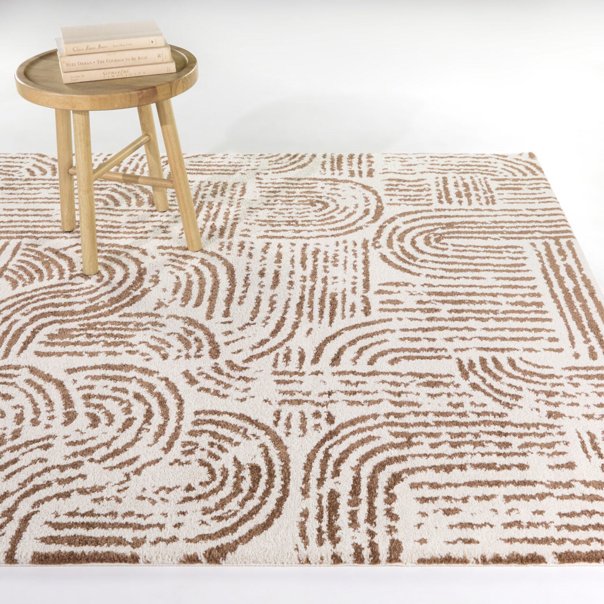 Balta Rugs Campini 5' 3" x 7' Area Rug, Rust, rollover