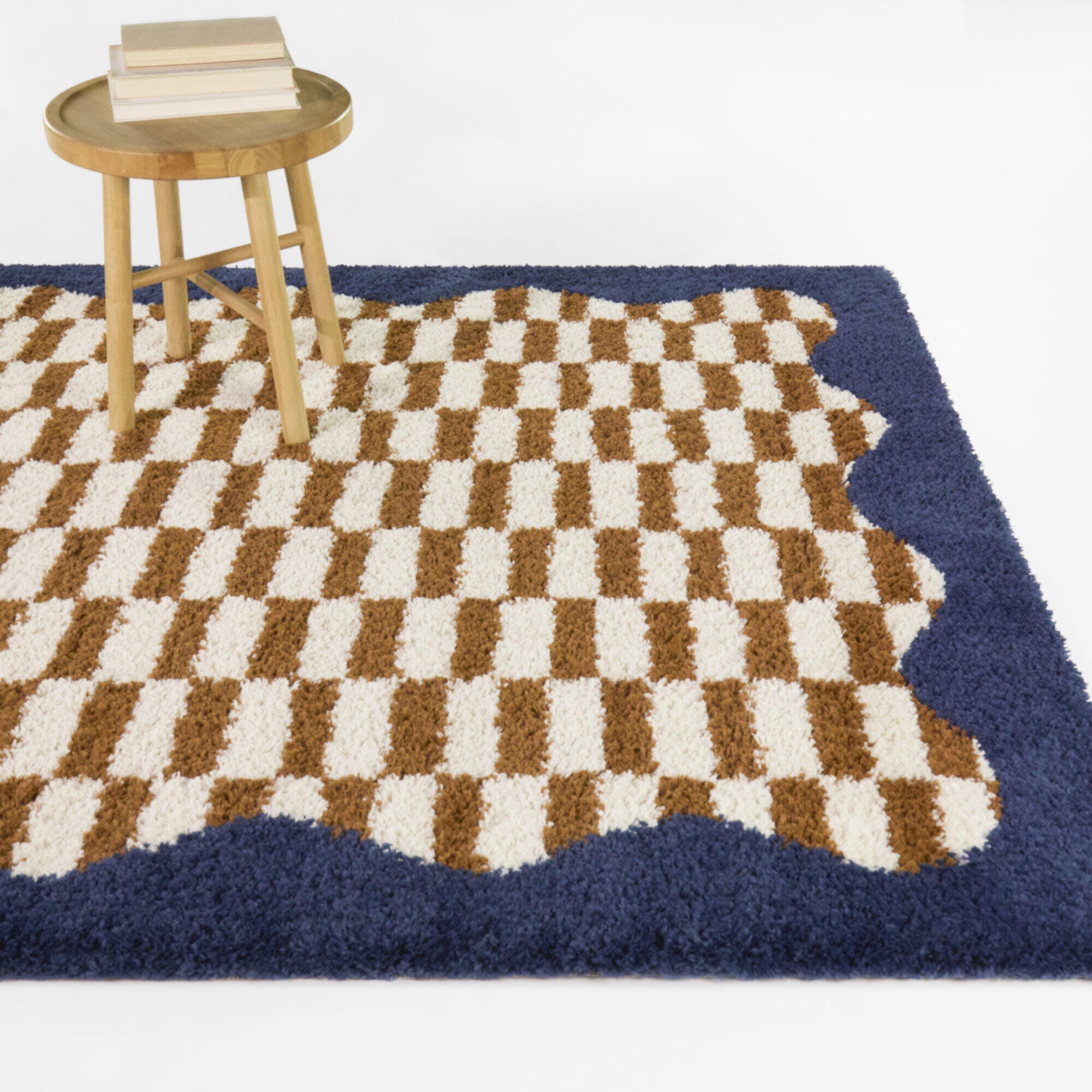 Balta Rugs Candelaria 5' 3" x 7' Area Rug, Rust/Navy, rollover