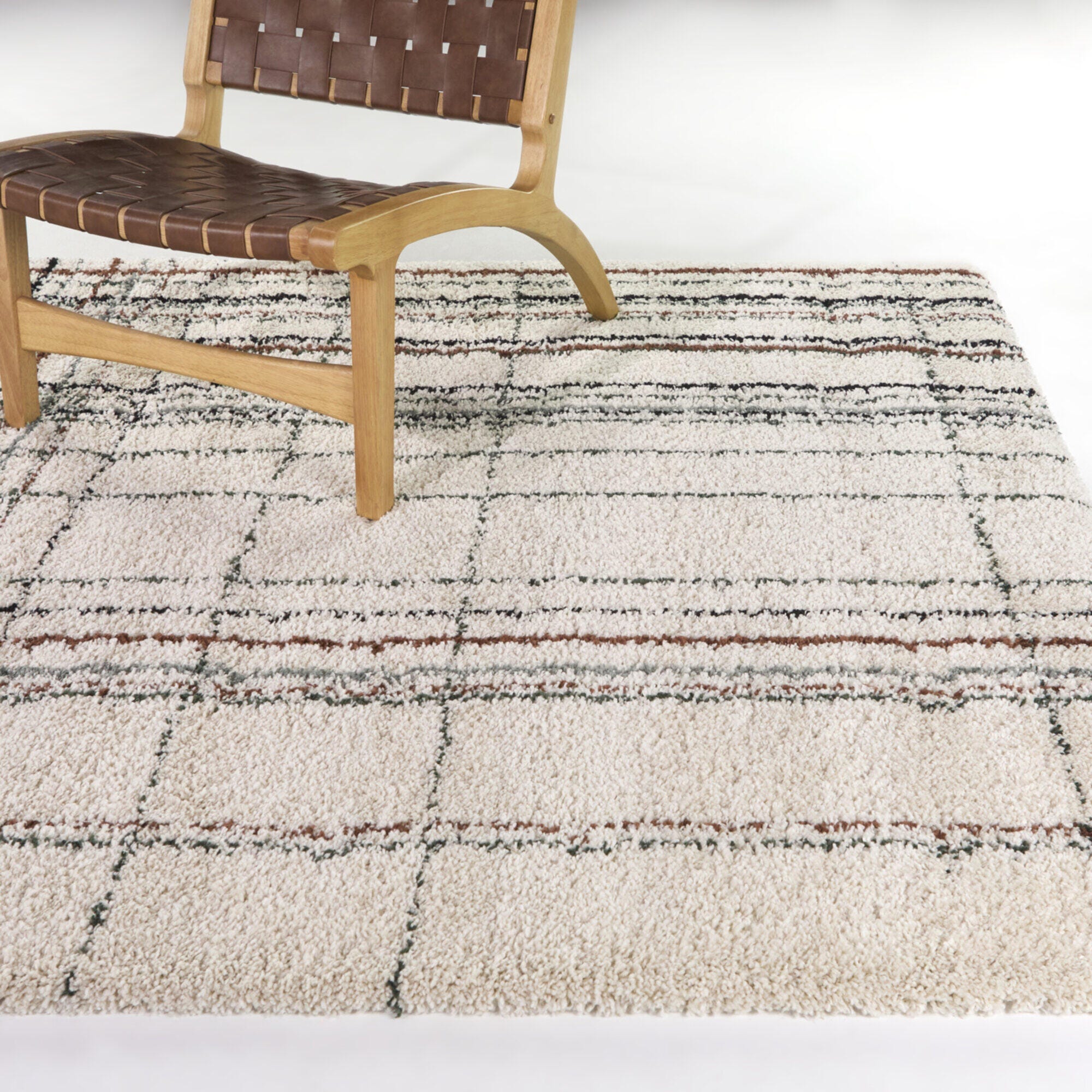Balta Rugs Circe 5' 3" x 7' Area Rug, Cream, rollover