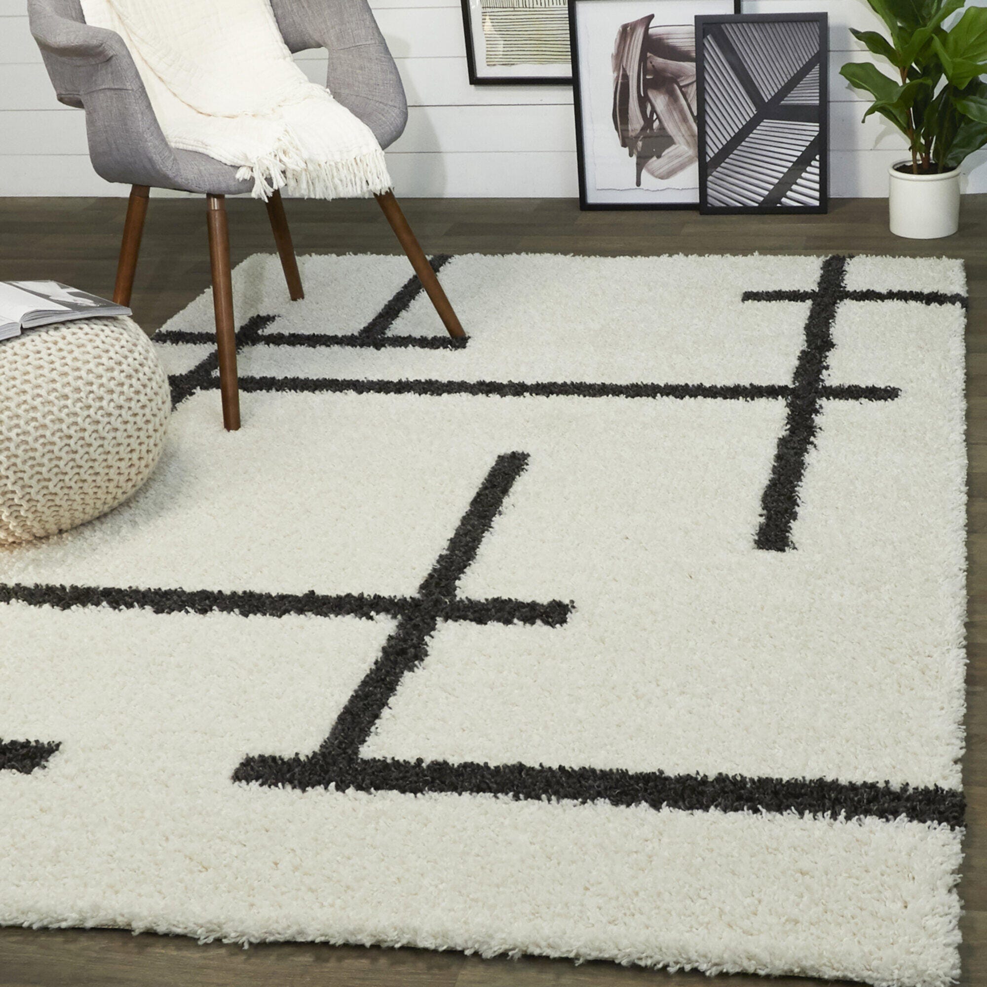 Balta Rugs Crenshaw 7' 10" x 10' Area Rug, Cream, rollover