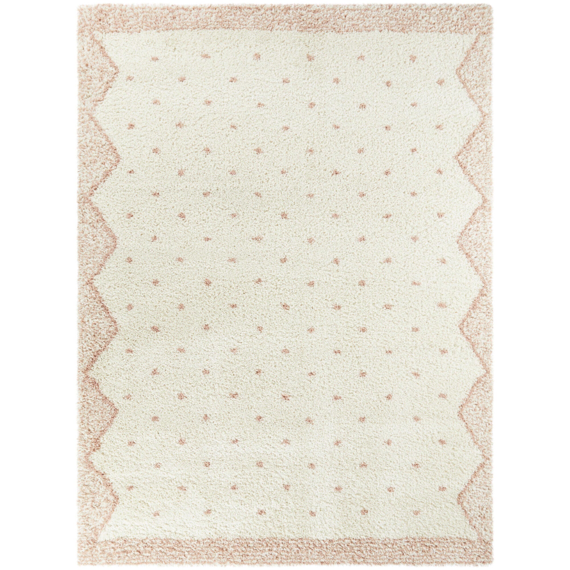 Balta Rugs Crivelli 5' 3" x 7' Area Rug, Peach, large