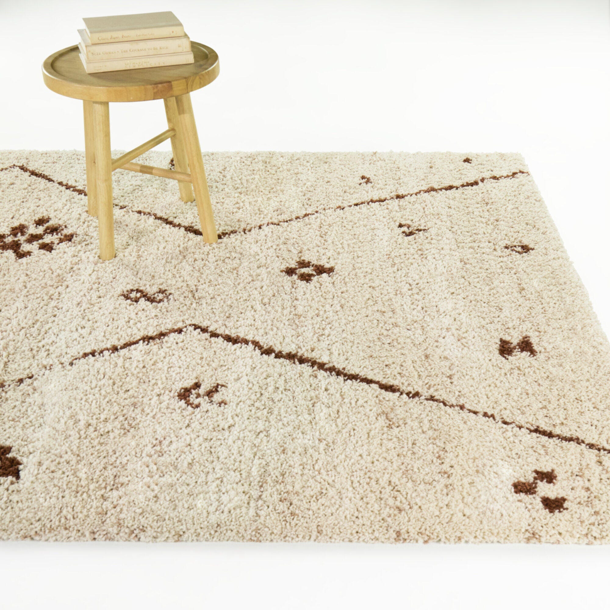Balta Rugs DeCarava 5' 3" x 7' Area Rug, Pink/Beige, rollover