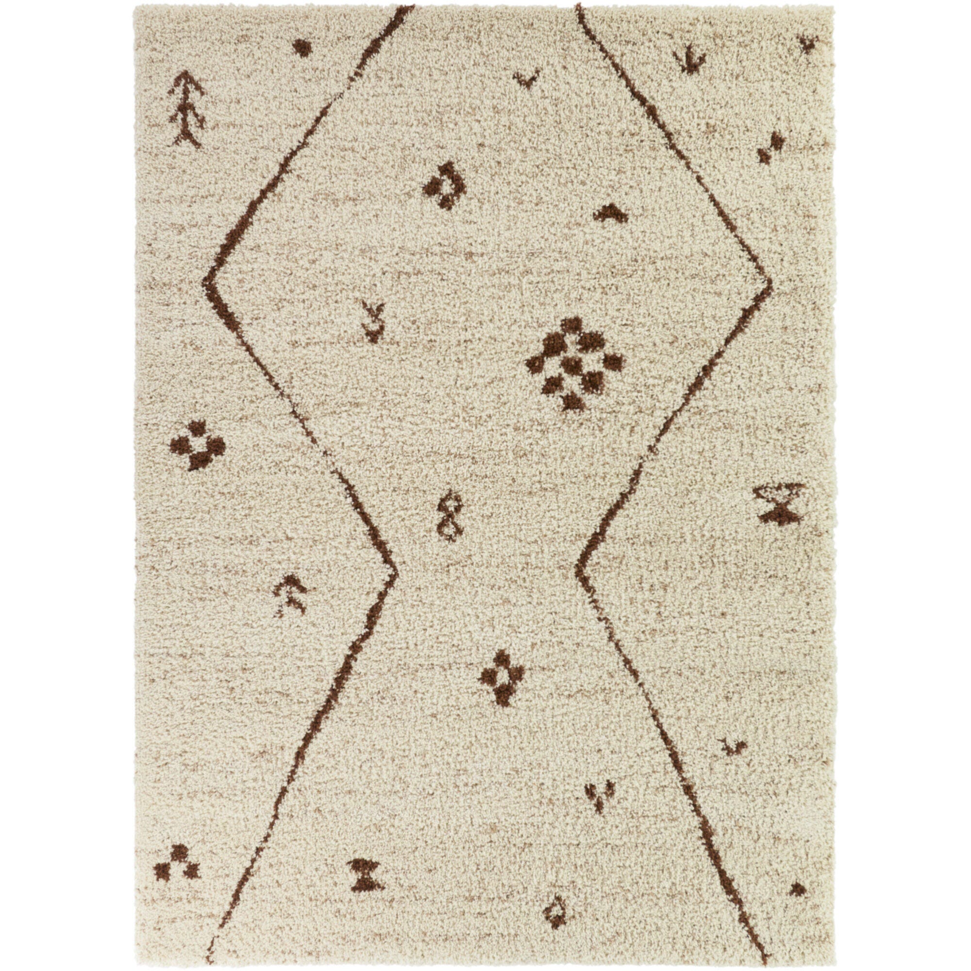 Balta Rugs DeCarava 5' 3" x 7' Area Rug, Pink/Beige, large