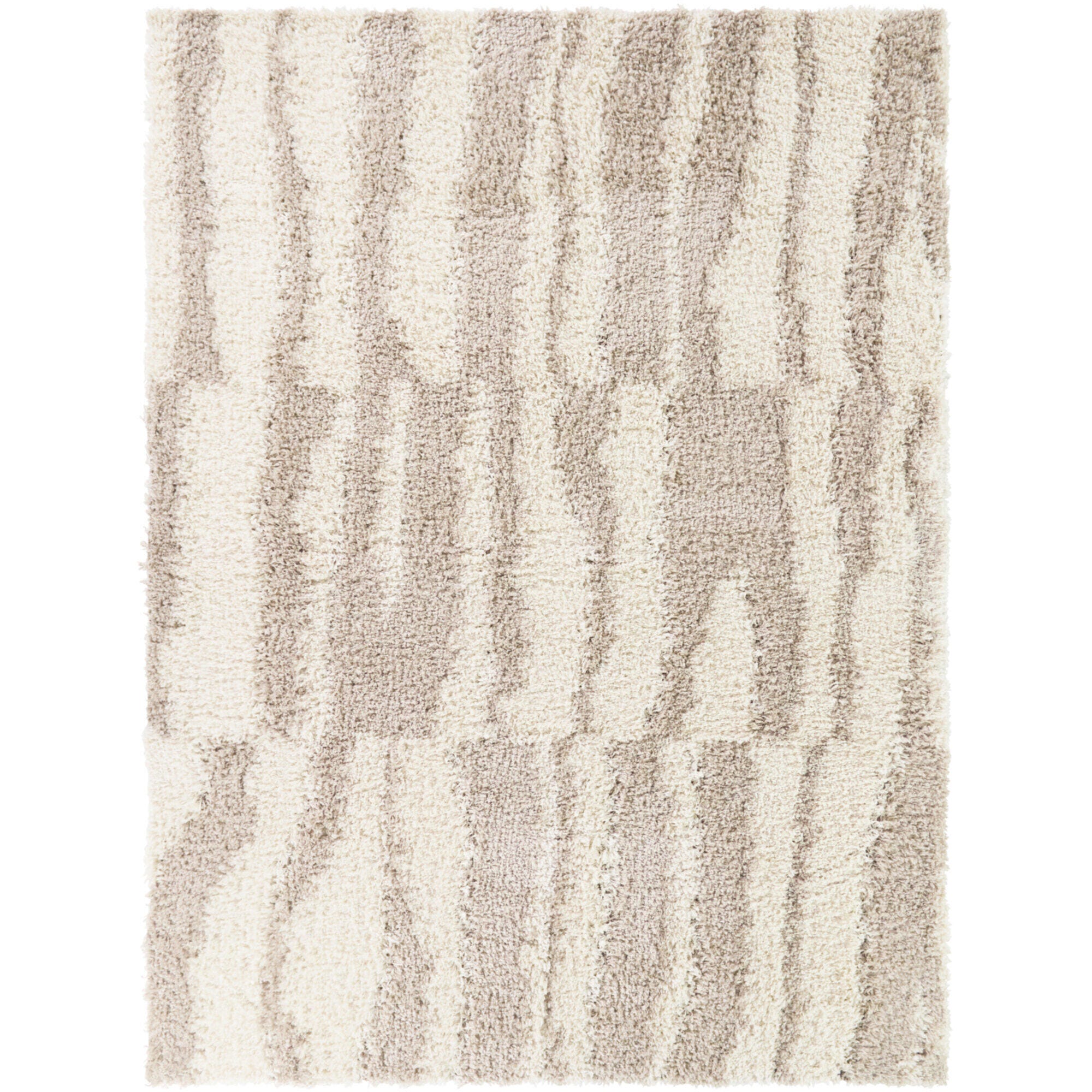 Balta Rugs Demeter 5' 3" x 7' Area Rug, Cream, large