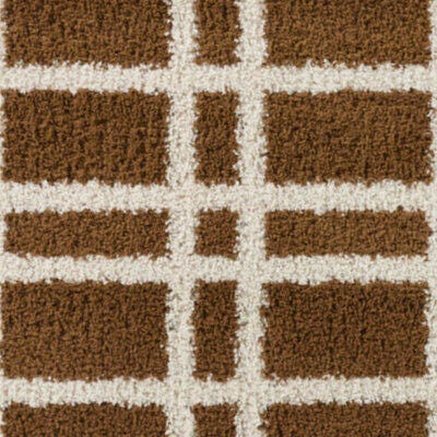 Swatch color Rust/Cream 
