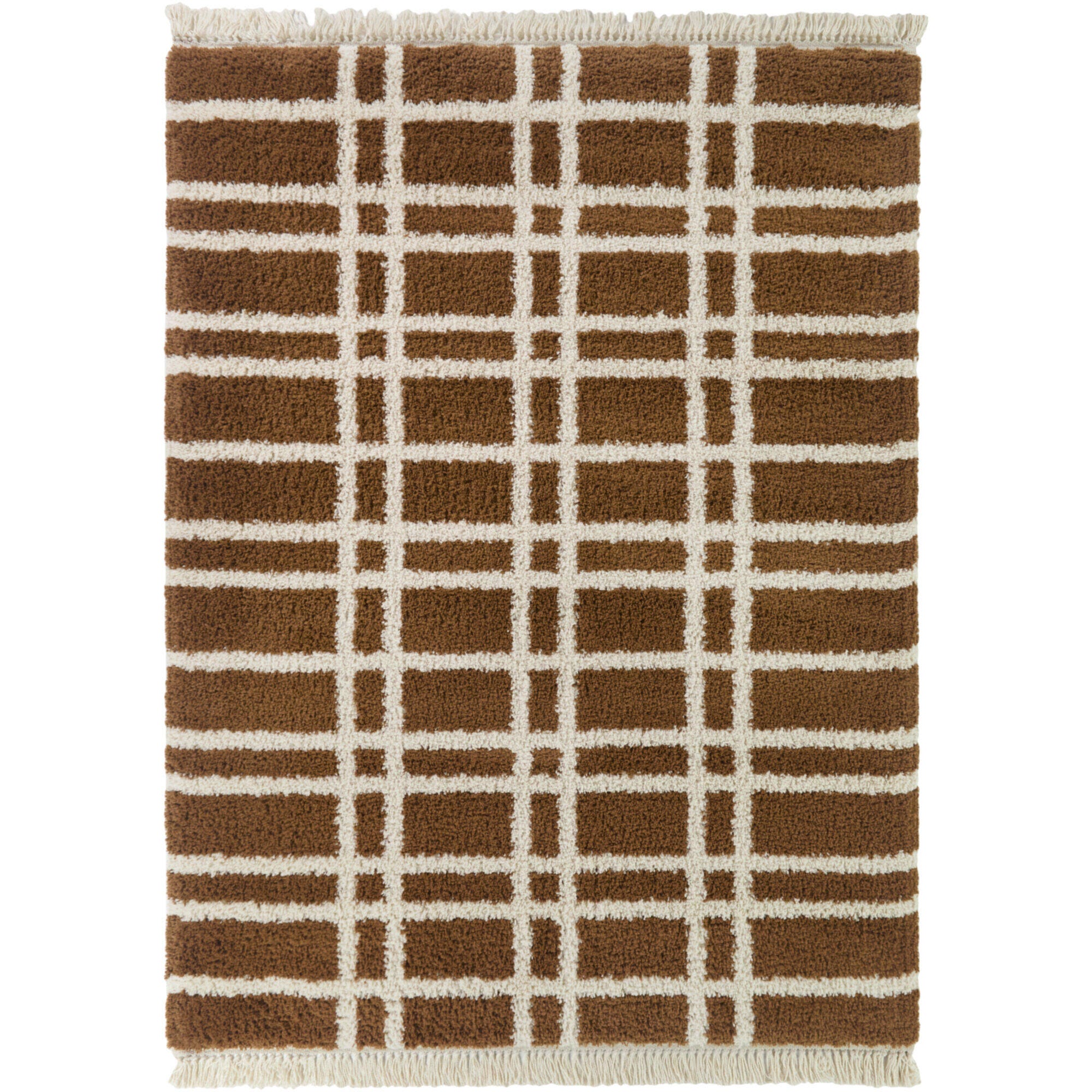 Balta Rugs Don 7' 10" x 10' Area Rug, Rust/Cream, large