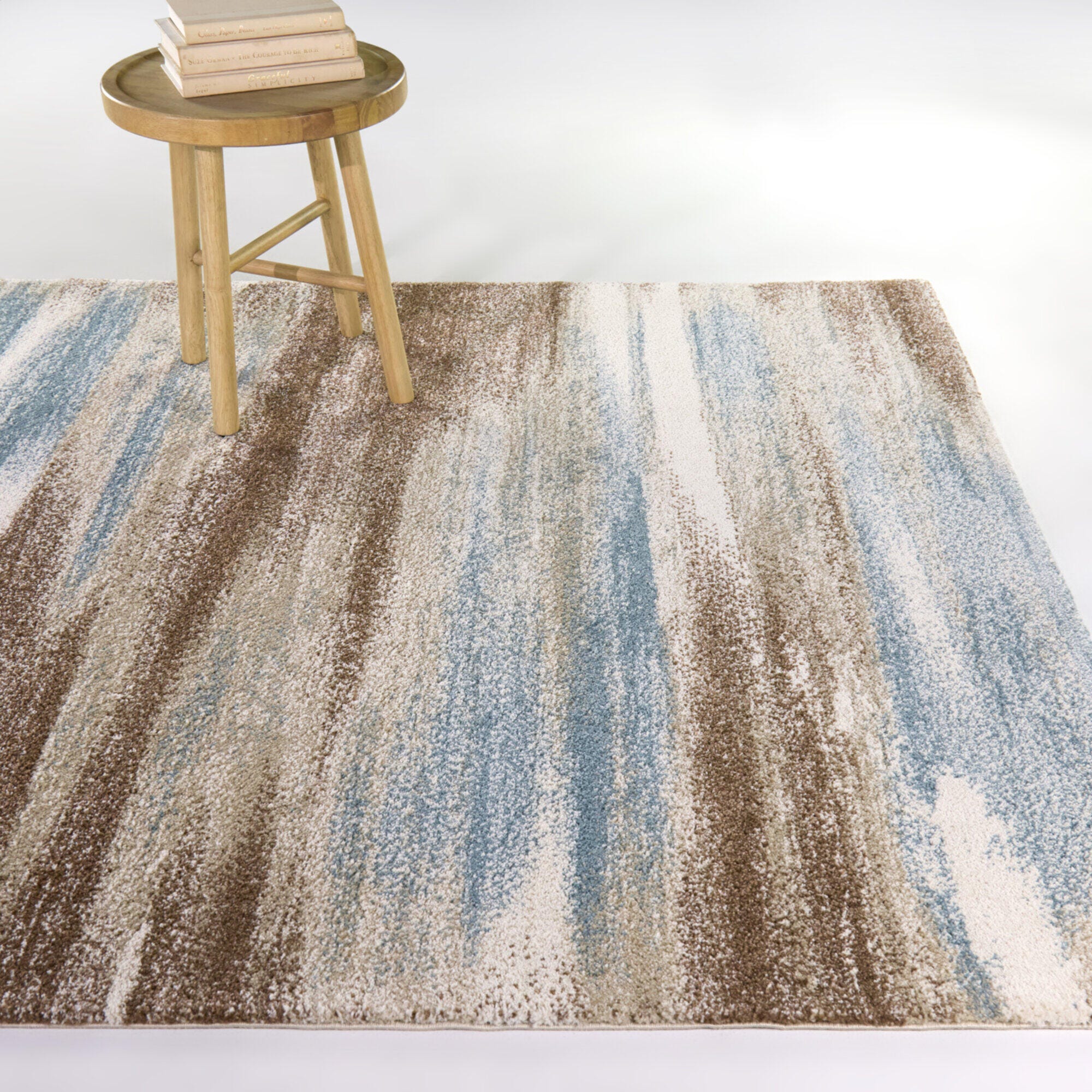 Balta Rugs Elsa 7' 10" x 10' Area Rug, Rust/Blue, rollover