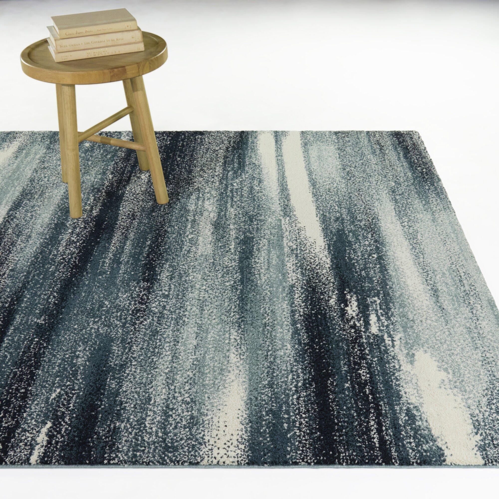 Balta Rugs Elsa 7' 10" x 10' Area Rug, Teal, large