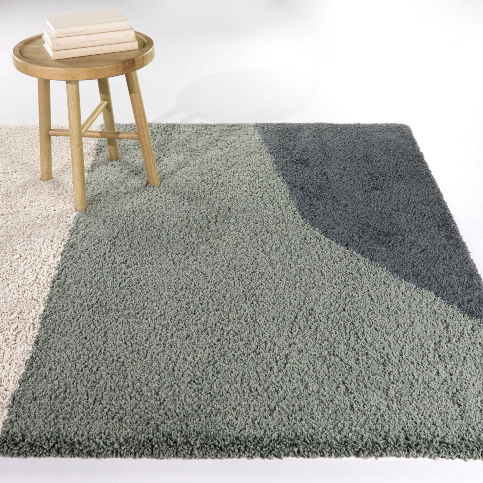Balta Rugs Engle 5' 3" x 7' Area Rug, Charcoal/Sage, rollover