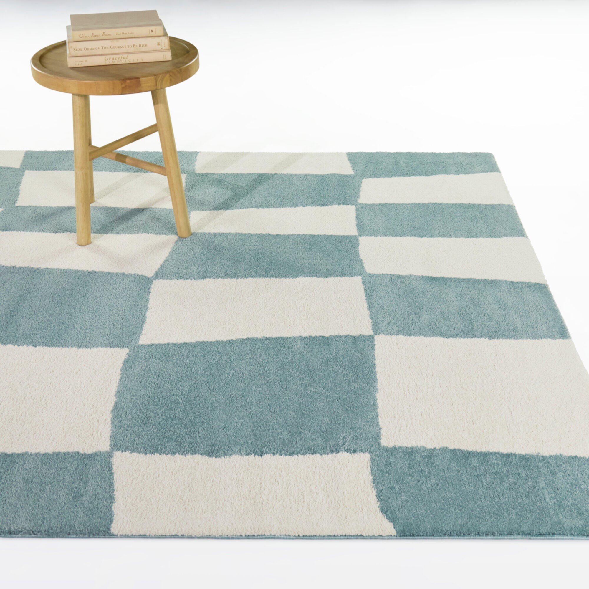 Balta Rugs Enyo 5' 3" x 7' Area Rug, Light Blue/White, rollover