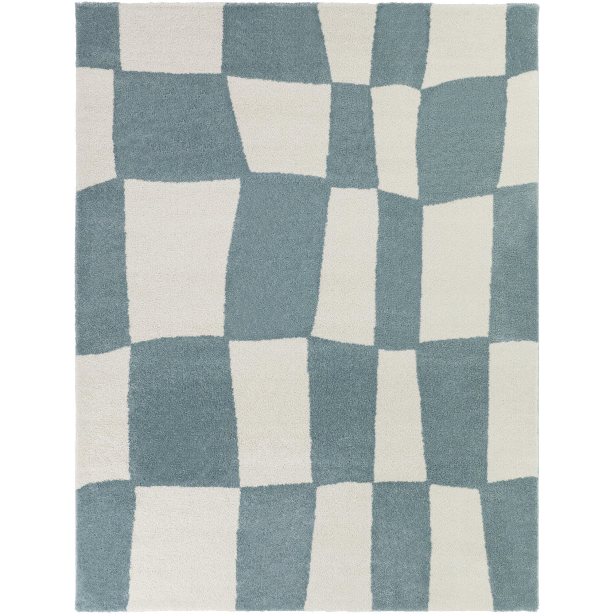 Balta Rugs Enyo 5' 3" x 7' Area Rug, Light Blue/White, large