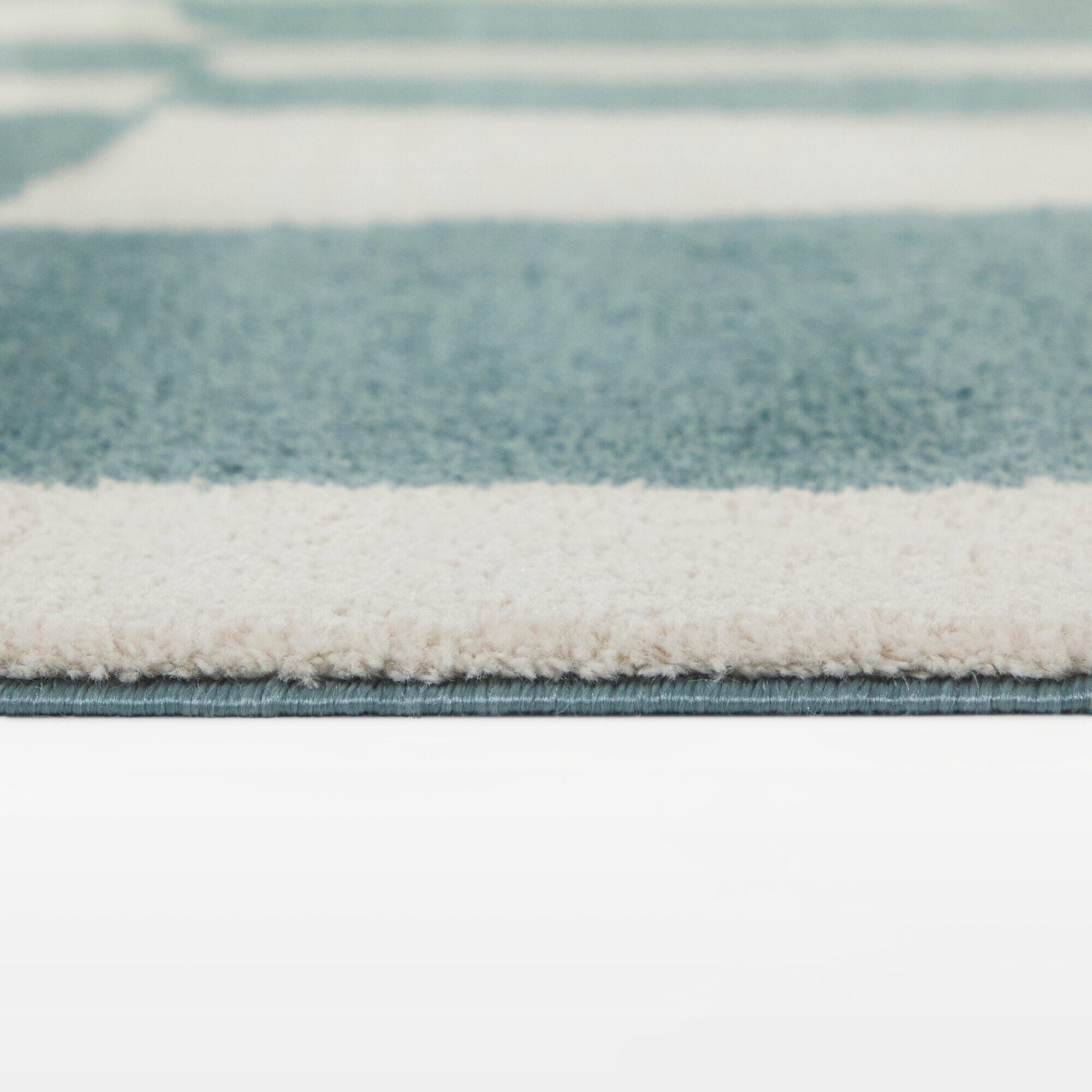 Balta Rugs Enyo 7' 10" x 10' Area Rug, Light Blue/White, large