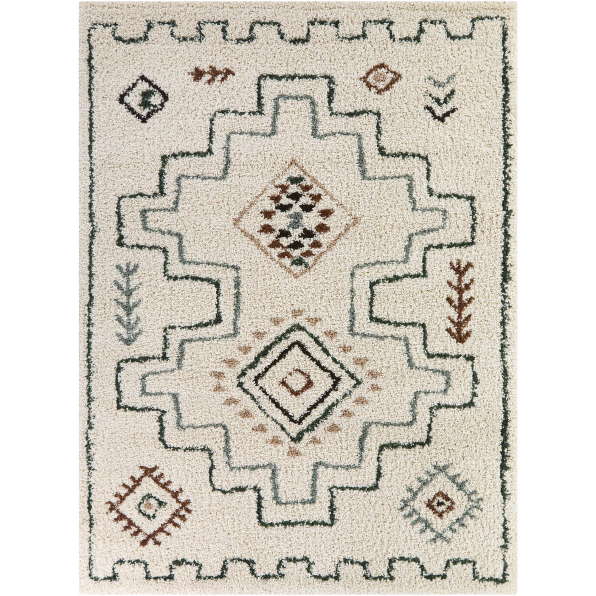 Balta Rugs Eugenia 7' 10" x 10' Area Rug, Cream, large