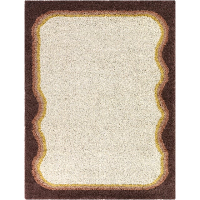 Balta Rugs Feinman 5' 3" x 7' Area Rug, Wine/Ivory