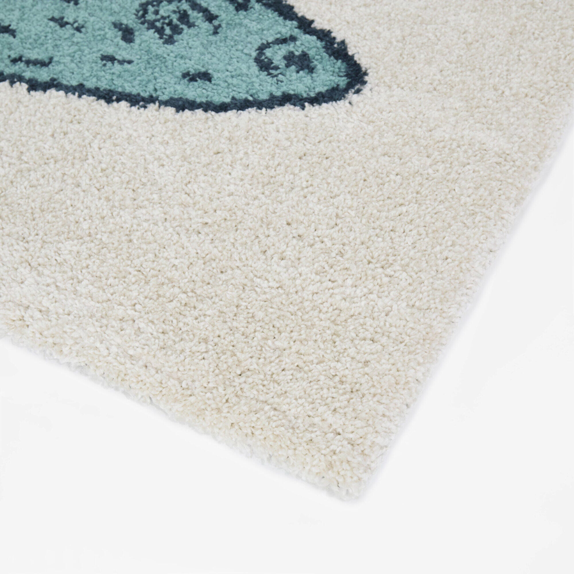 Balta Rugs Fish 5' 3" x 7' Area Rug, Blue/Ivory, large