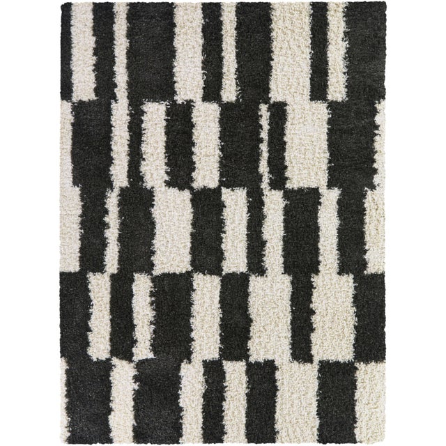 Balta Rugs Grissom 5' 3" x 7' Area Rug, Charcoal/Cream