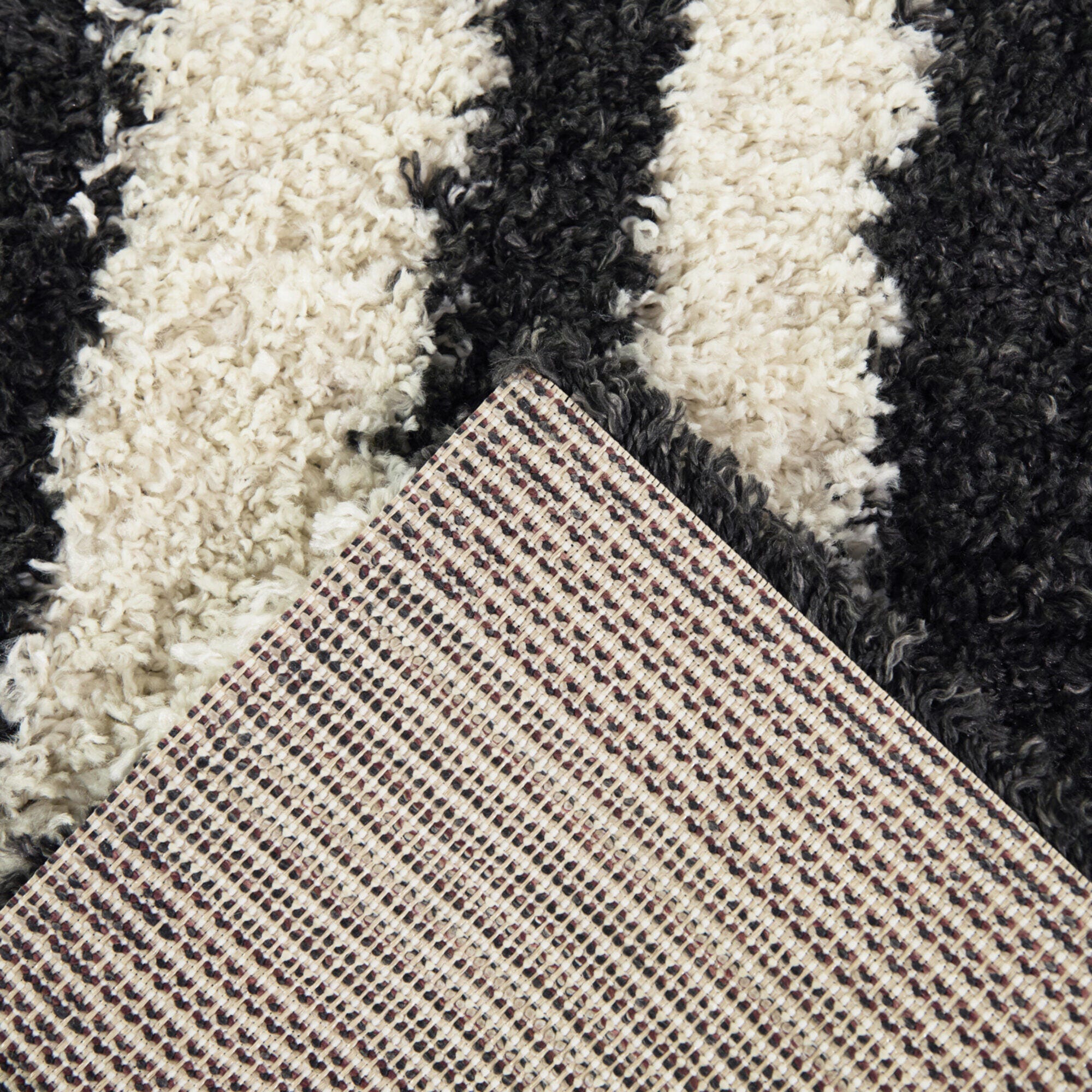 Balta Rugs Grissom 5' 3" x 7' Area Rug, Charcoal/Cream, large