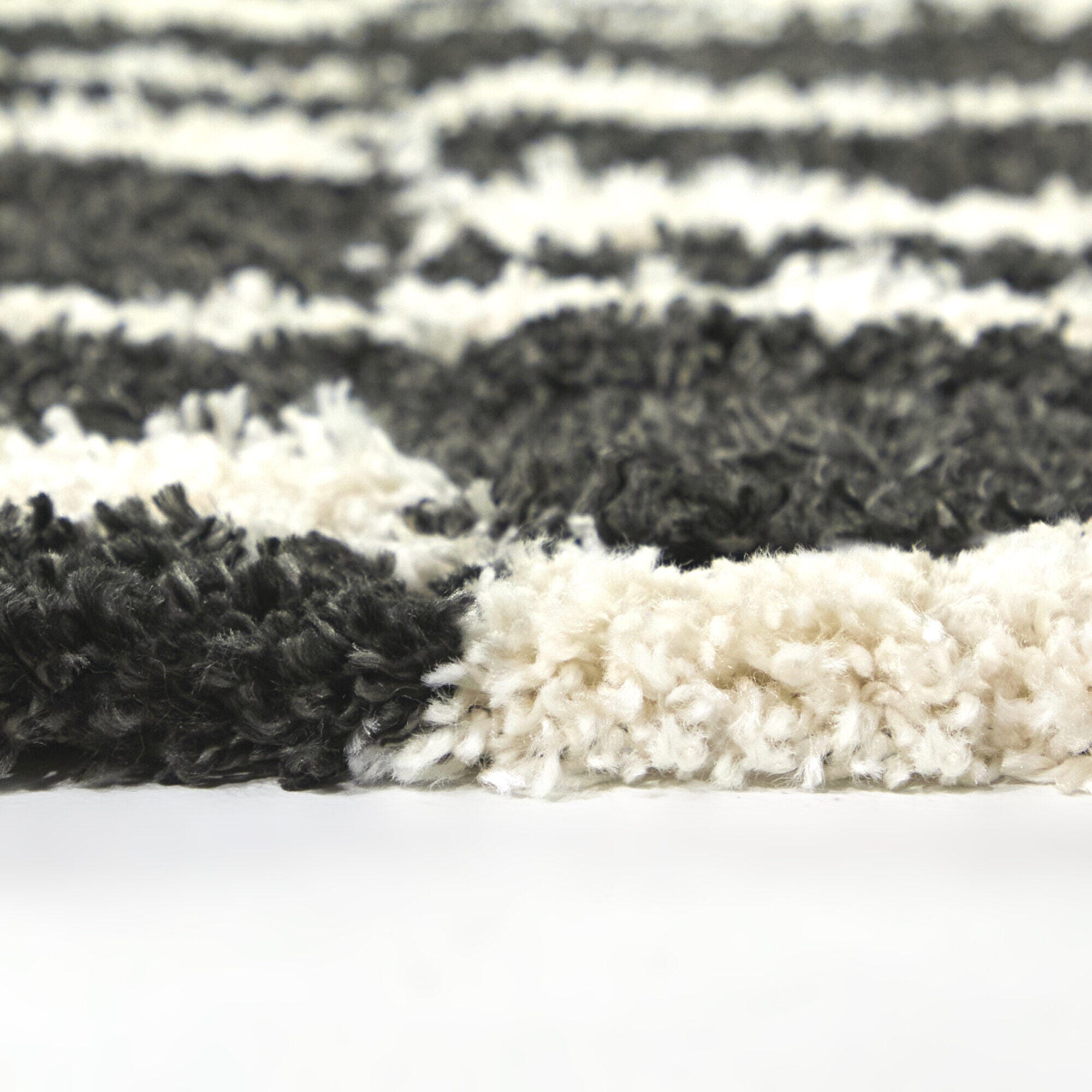 Balta Rugs Grissom 5' 3" x 7' Area Rug, Charcoal/Cream, large
