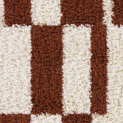 Swatch color Rust/Cream 