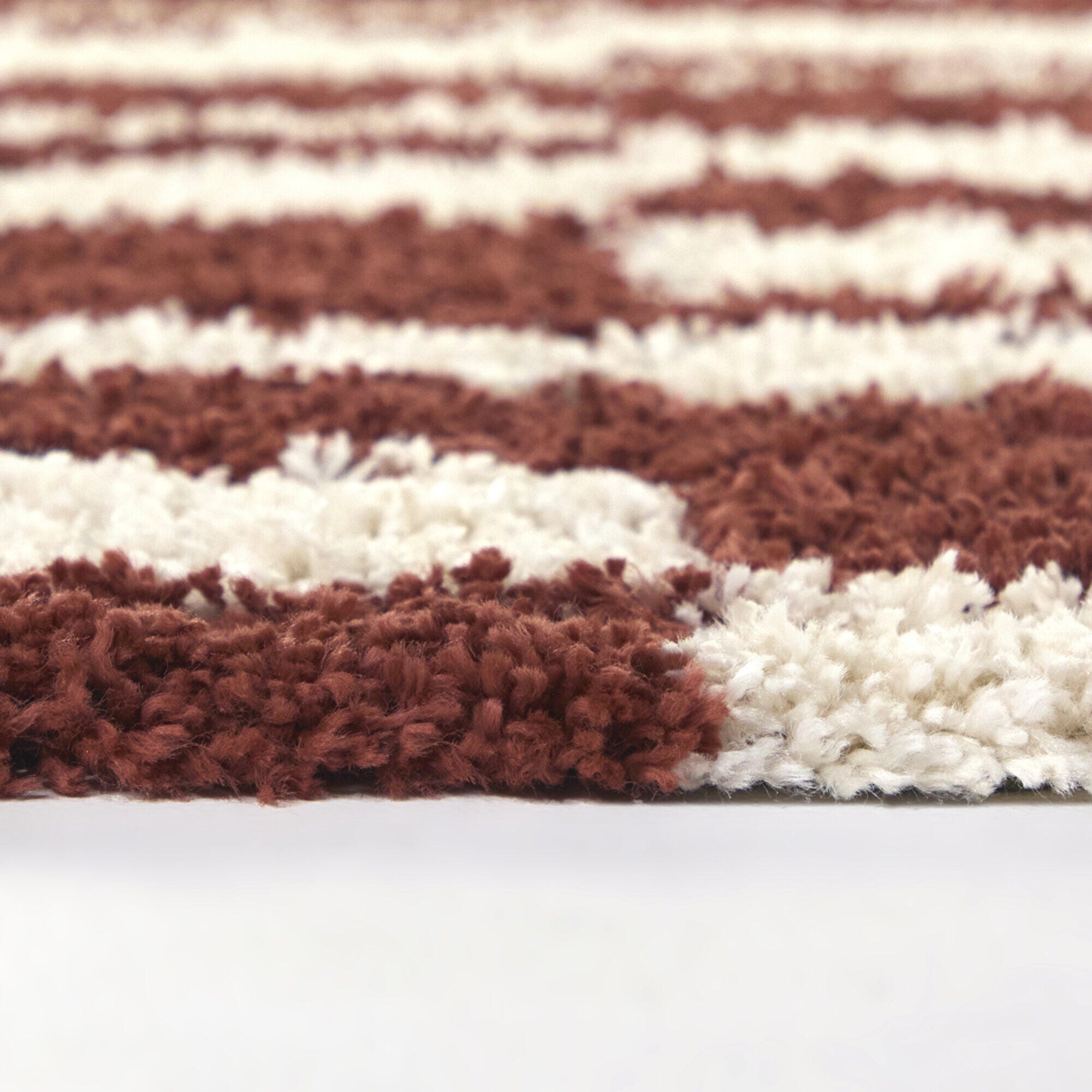 Balta Rugs Grissom 5' 3" x 7' Area Rug, Rust/Cream, large