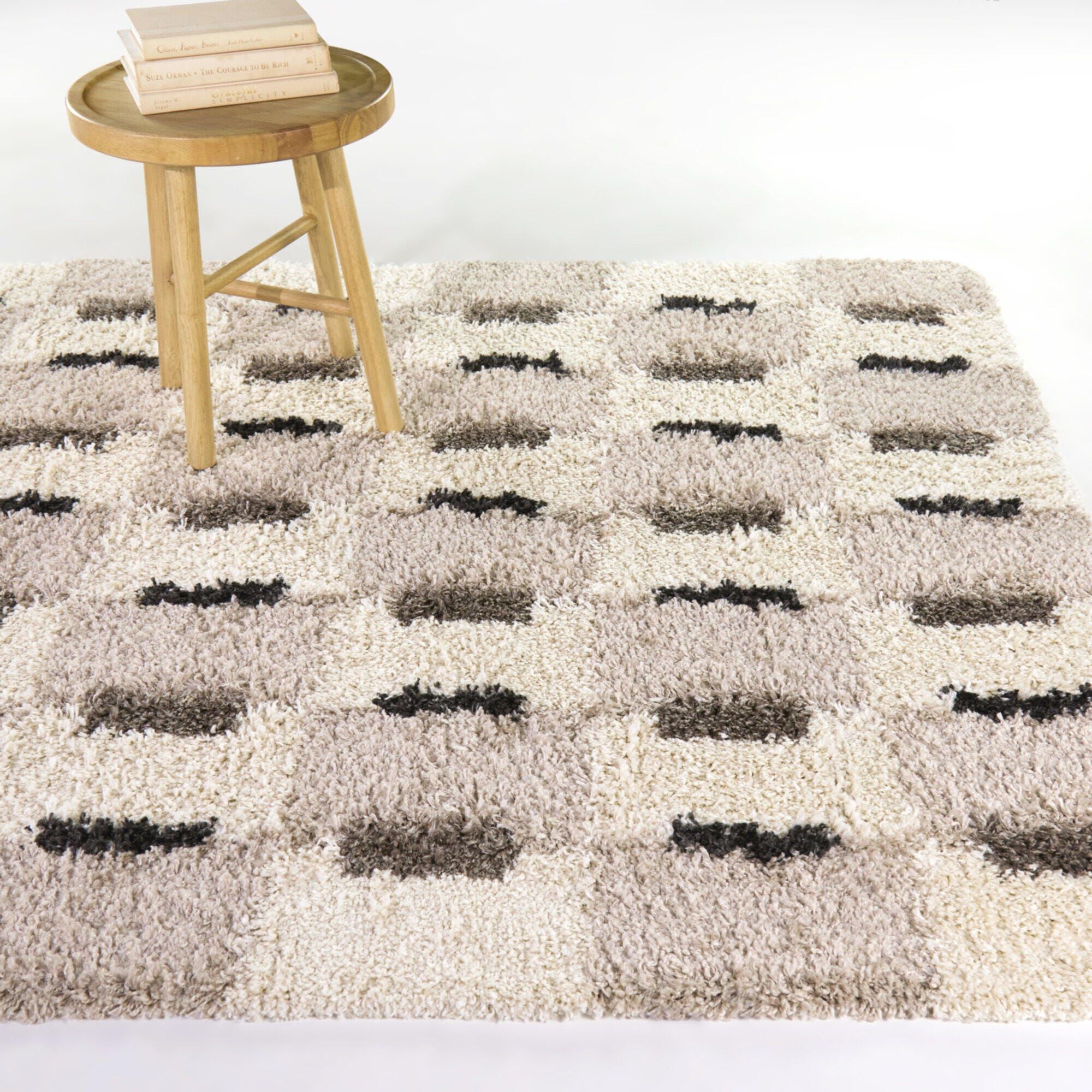 Balta Rugs Hammes 5' 3" x 7' Area Rug, Taupe, rollover