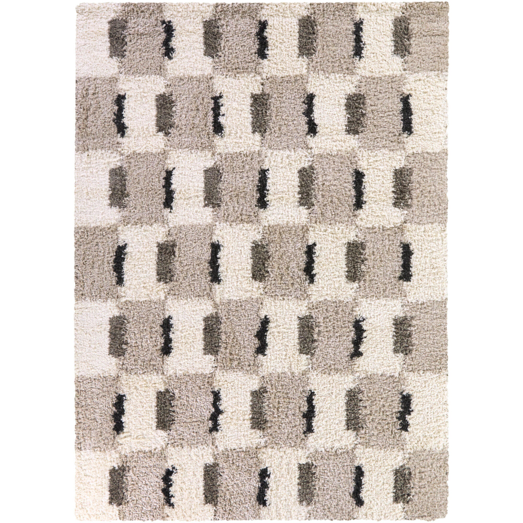 Balta Rugs Hammes 5' 3" x 7' Area Rug, Taupe, large