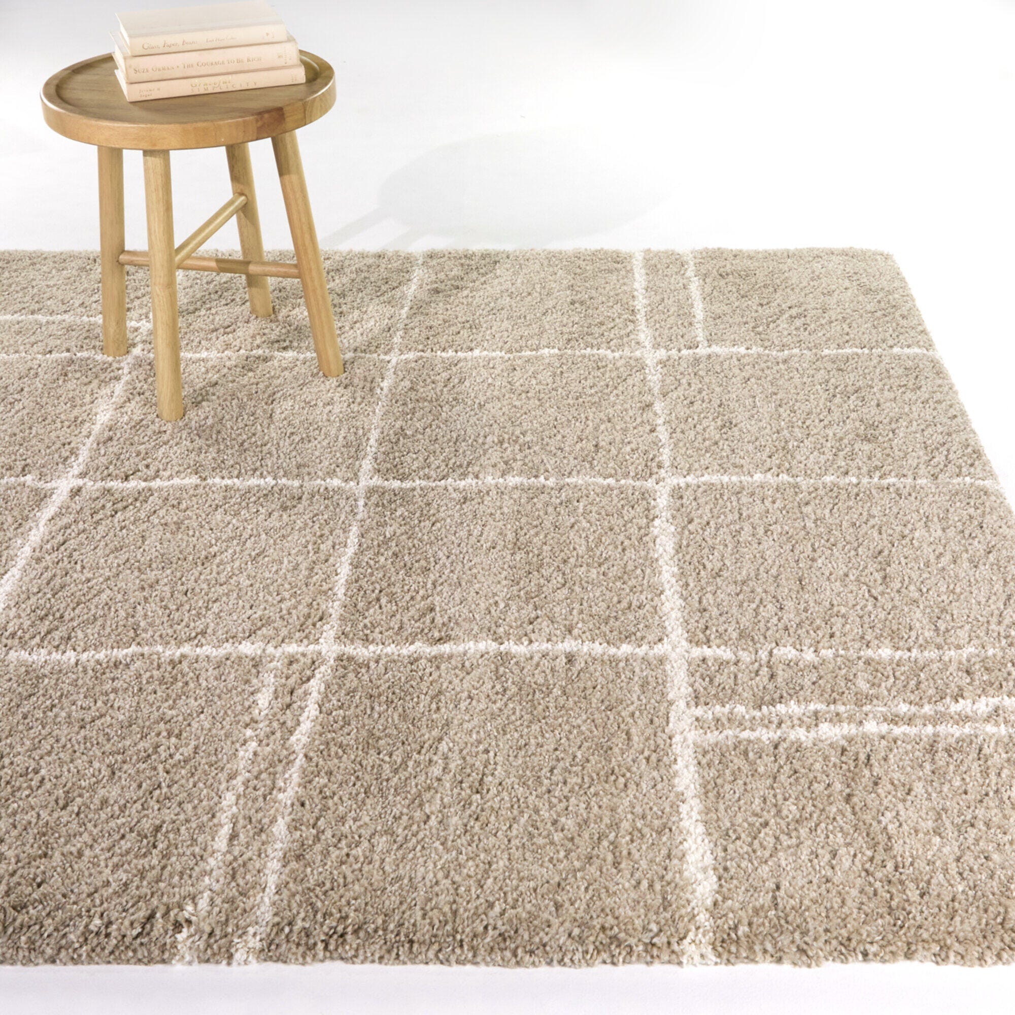 Balta Rugs Hardin 5' 3" x 7' Area Rug, Taupe, rollover