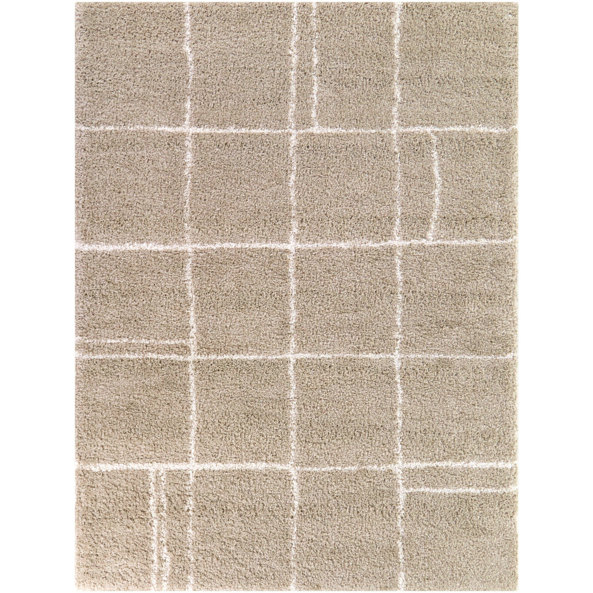 Balta Rugs Hardin 5' 3" x 7' Area Rug, Taupe, large