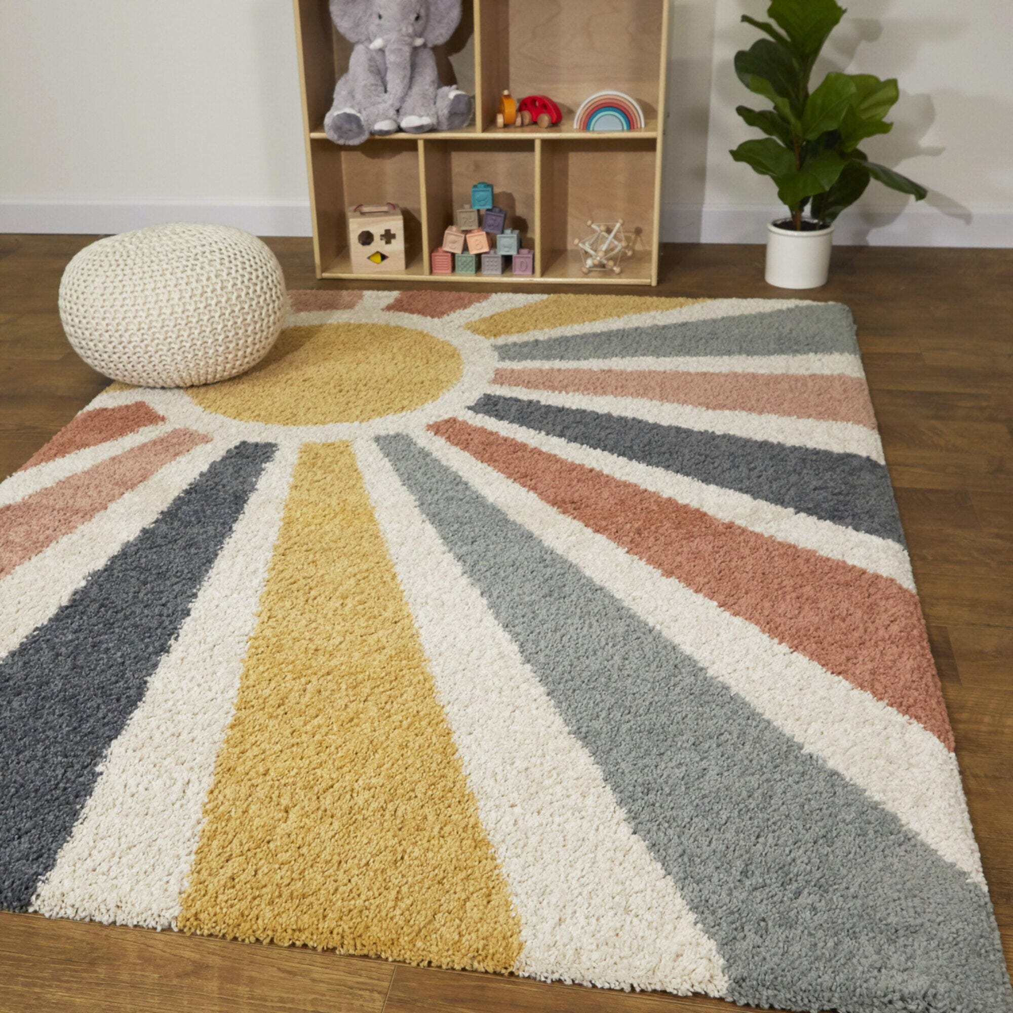 Balta Rugs Helia 5' 3" x 7' Area Rug, Multi, rollover