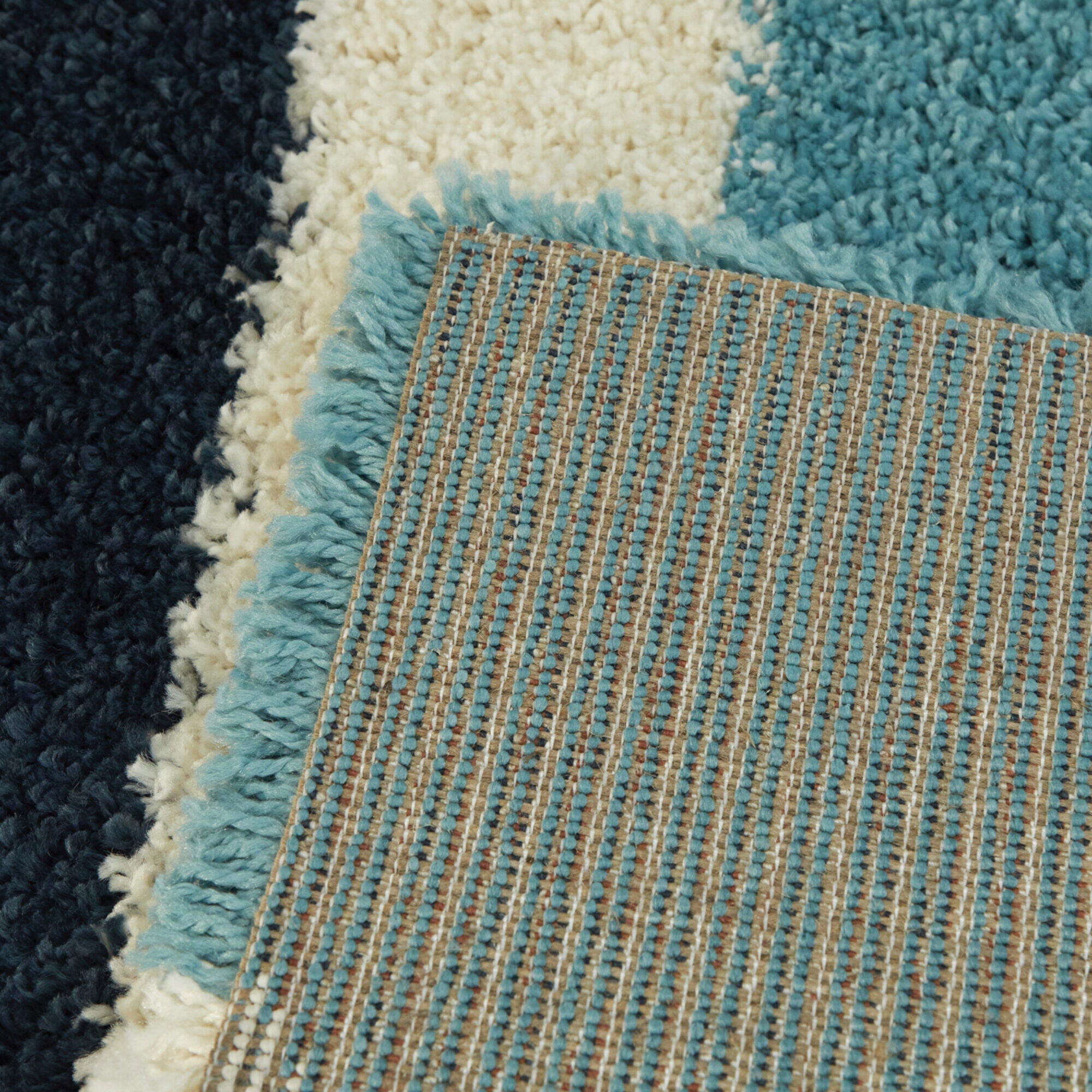 Balta Rugs Helia 6' 7" x 9' Area Rug, Yellow/Blue, large